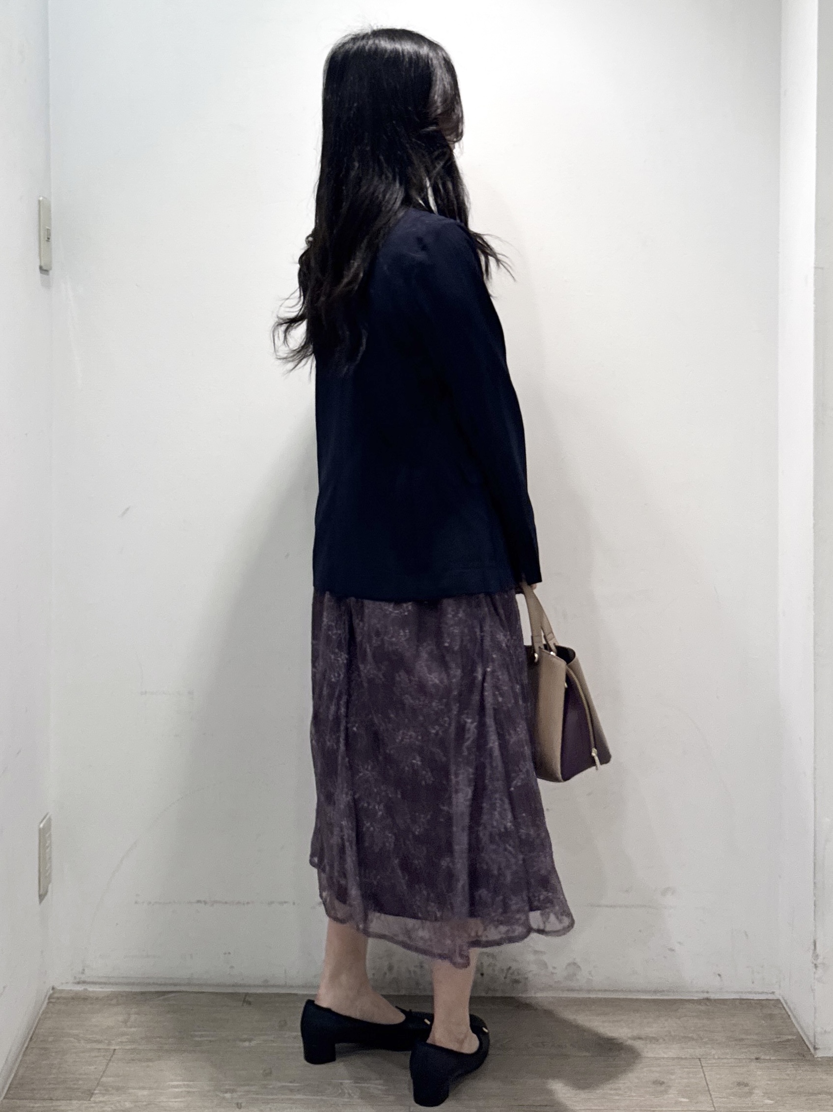 yuicciさんの「OPAQUE.CLIP｜《再入荷》ダブルブレストテーラードジャケット【接触冷感／吸水速乾／イージーアイロン／防シワ／洗濯機O」を使ったコーディネート