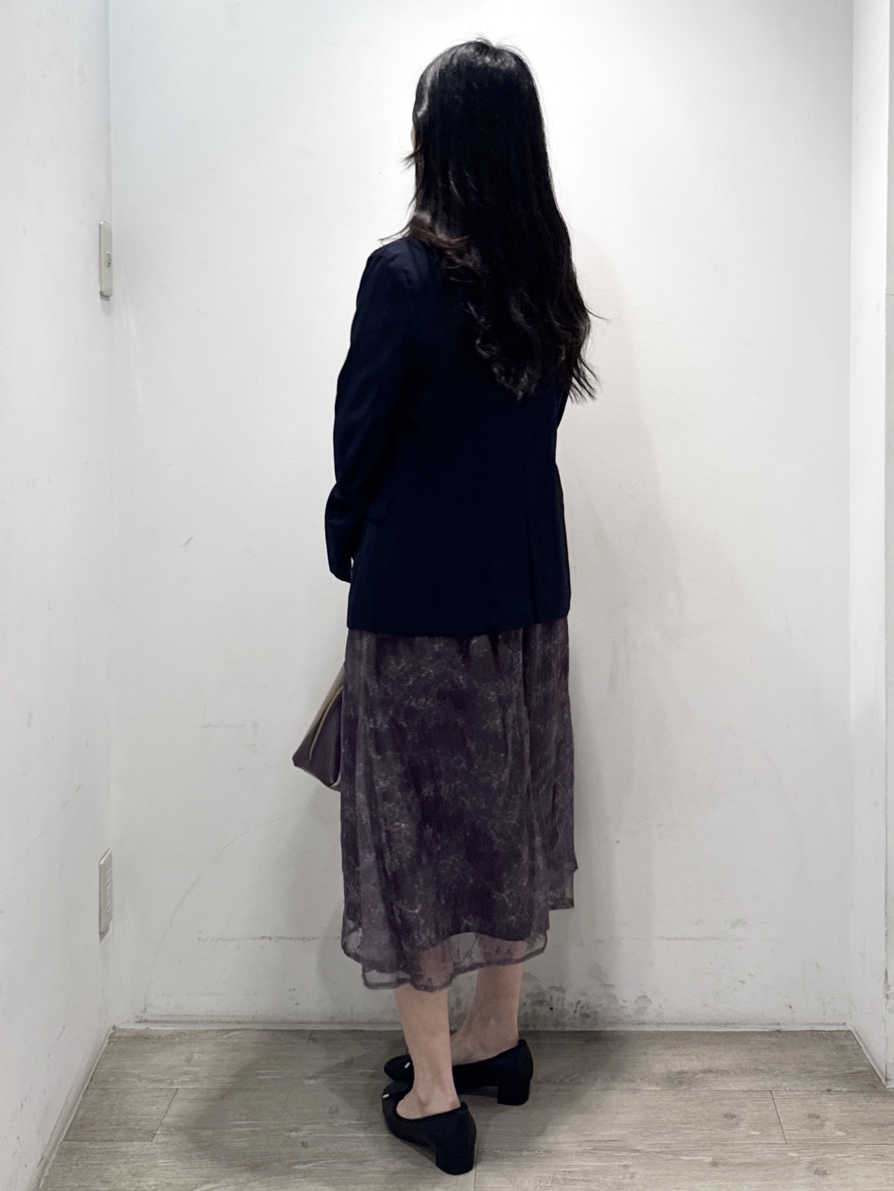 yuicciさんの「OPAQUE.CLIP｜《再入荷》ダブルブレストテーラードジャケット【接触冷感／吸水速乾／イージーアイロン／防シワ／洗濯機O」を使ったコーディネート