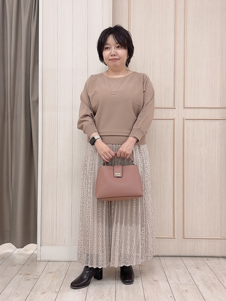 えりっこさんの「SHOO･LA･RUE｜【洗濯機可/撥水/マルチWAY】ファーライナー付き 毎日の欲張りマンパ」を使ったコーディネート