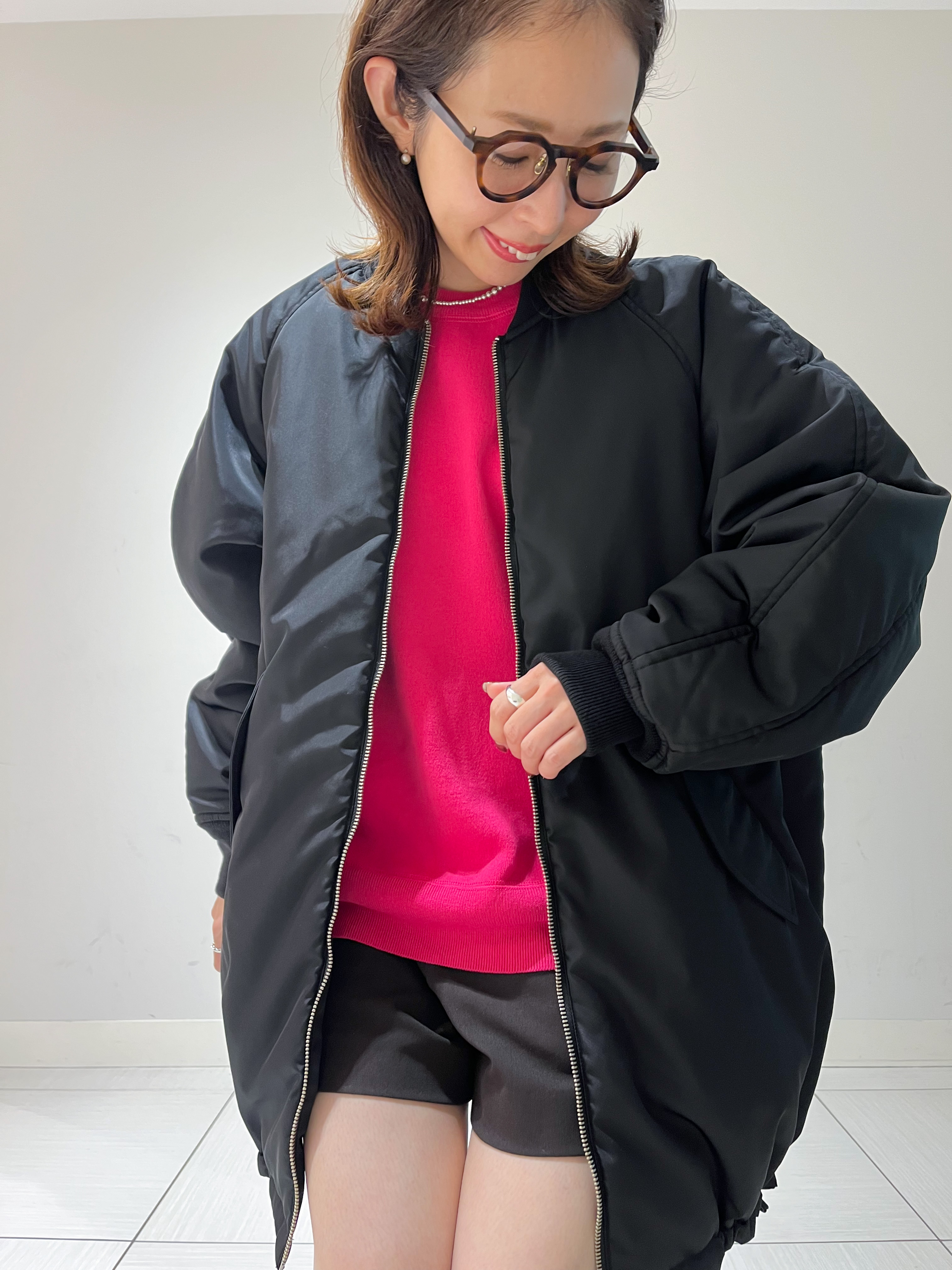 じゅんさんの「DRESSTERIOR｜【6色展開/ウォッシャブル】コットンカシミヤニット」を使ったコーディネート