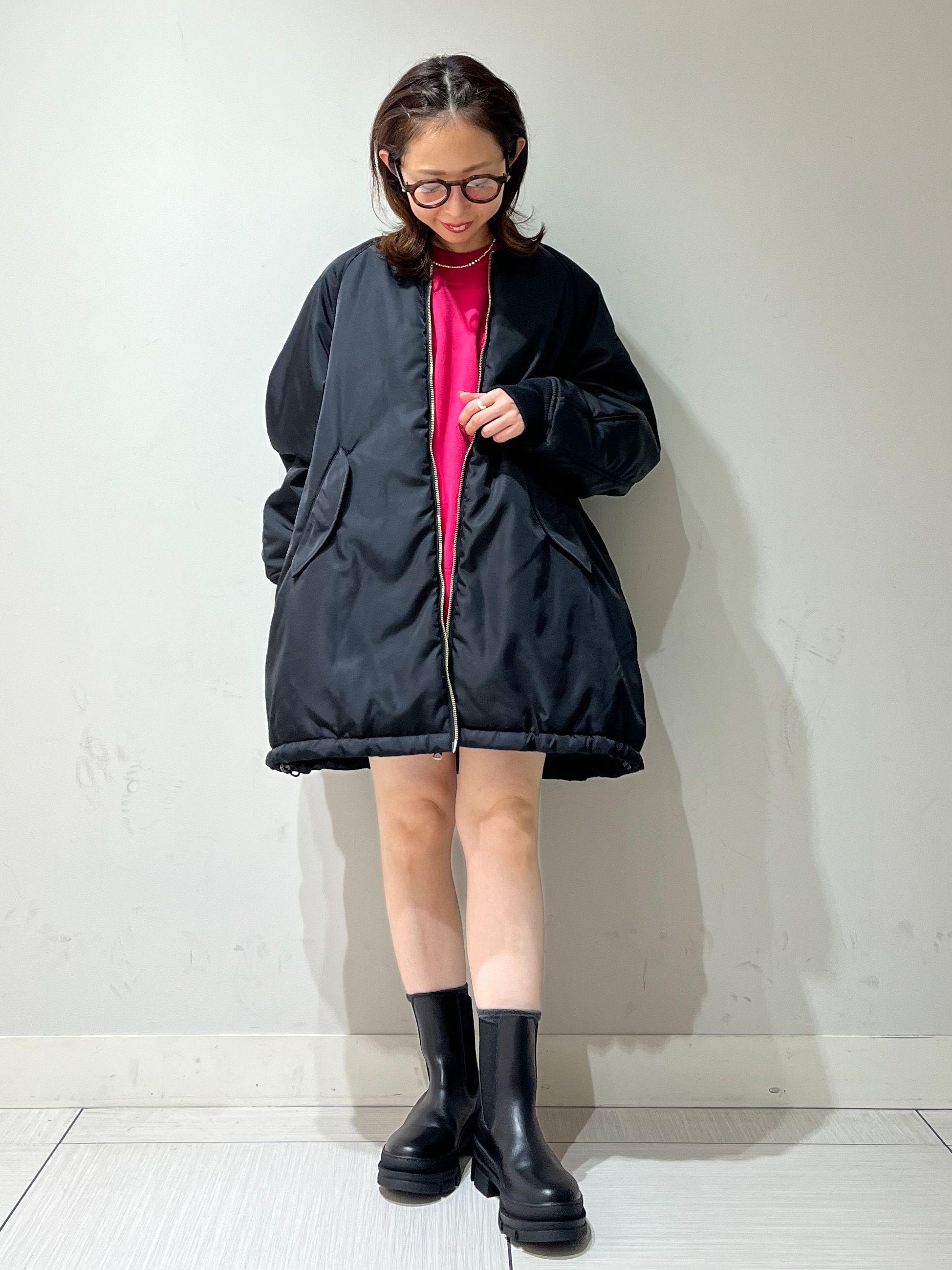 じゅんさんの「DRESSTERIOR｜【6色展開/ウォッシャブル】コットンカシミヤニット」を使ったコーディネート