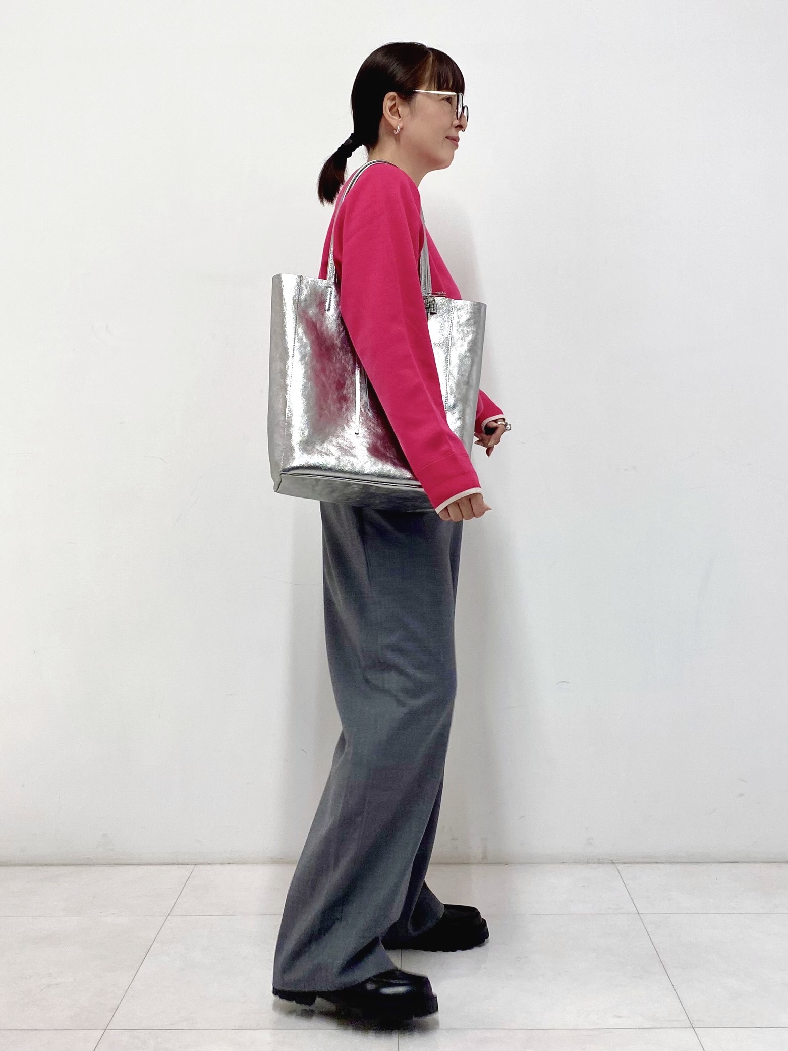 Sawaguchiさんの「DRESSTERIOR｜【6色展開/ウォッシャブル】コットンカシミヤニット」を使ったコーディネート