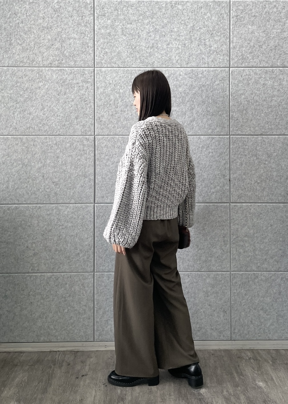 Renoさんの「INDIVI｜タックワイドパンツ【セットアップ可能】」を使ったコーディネート