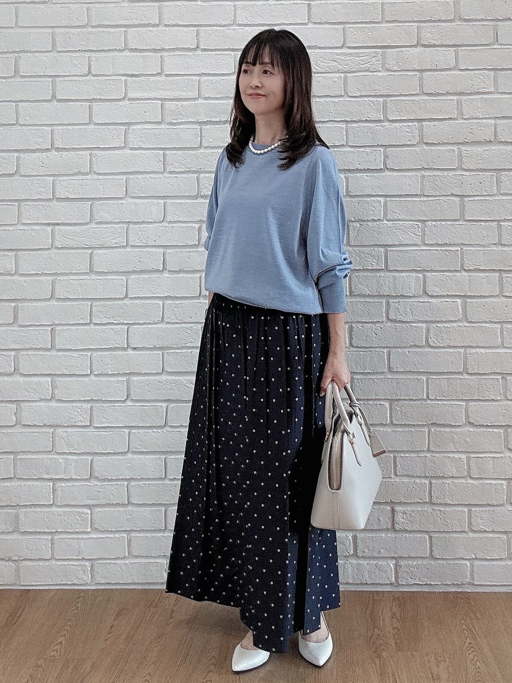 makiさんの「UNTITLED｜【セレモニー】淡水パールショートネック」を使ったコーディネート