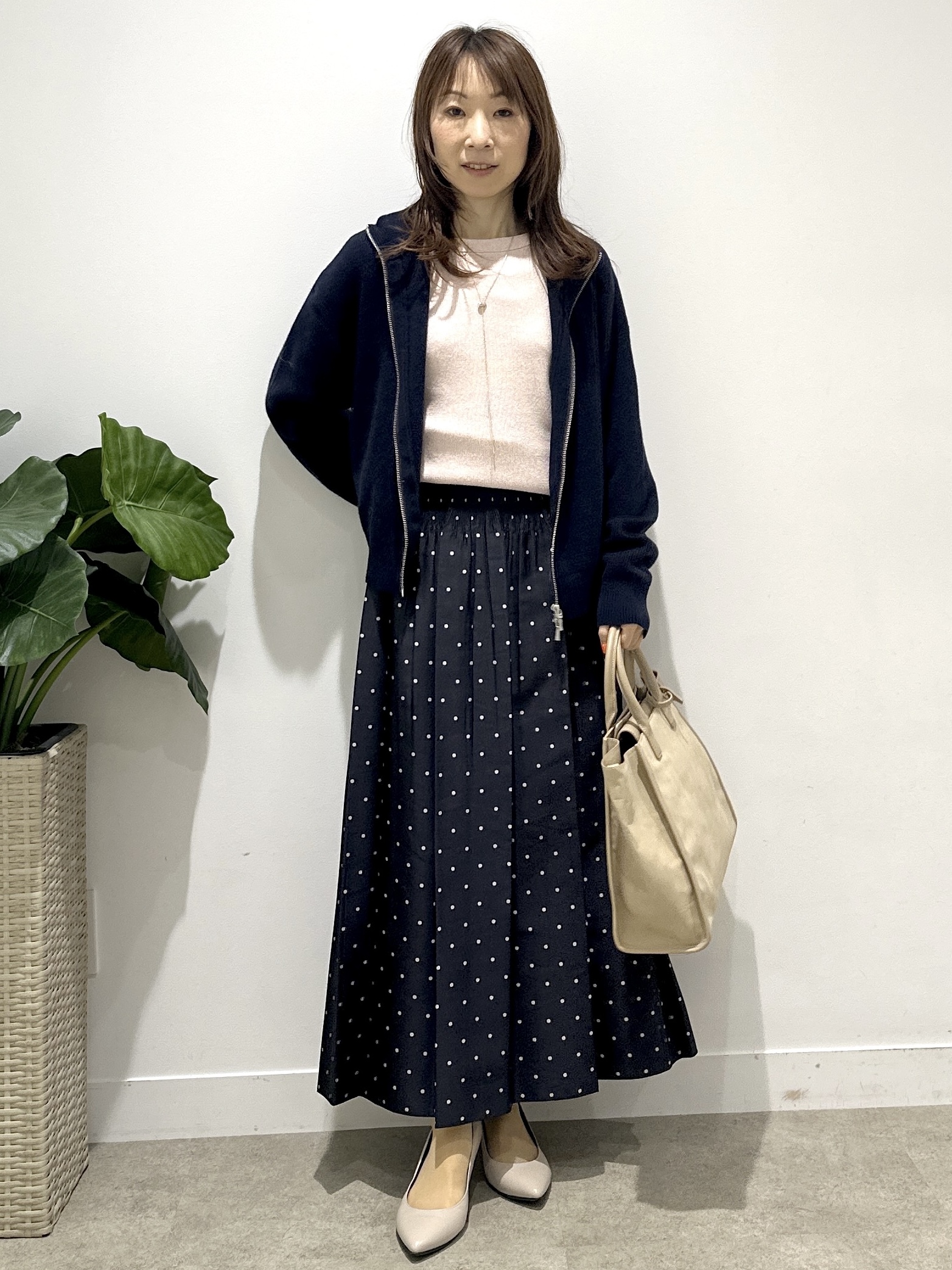 Miwaさんの「UNTITLED｜【ステンレス】チェーンラリエット」を使ったコーディネート