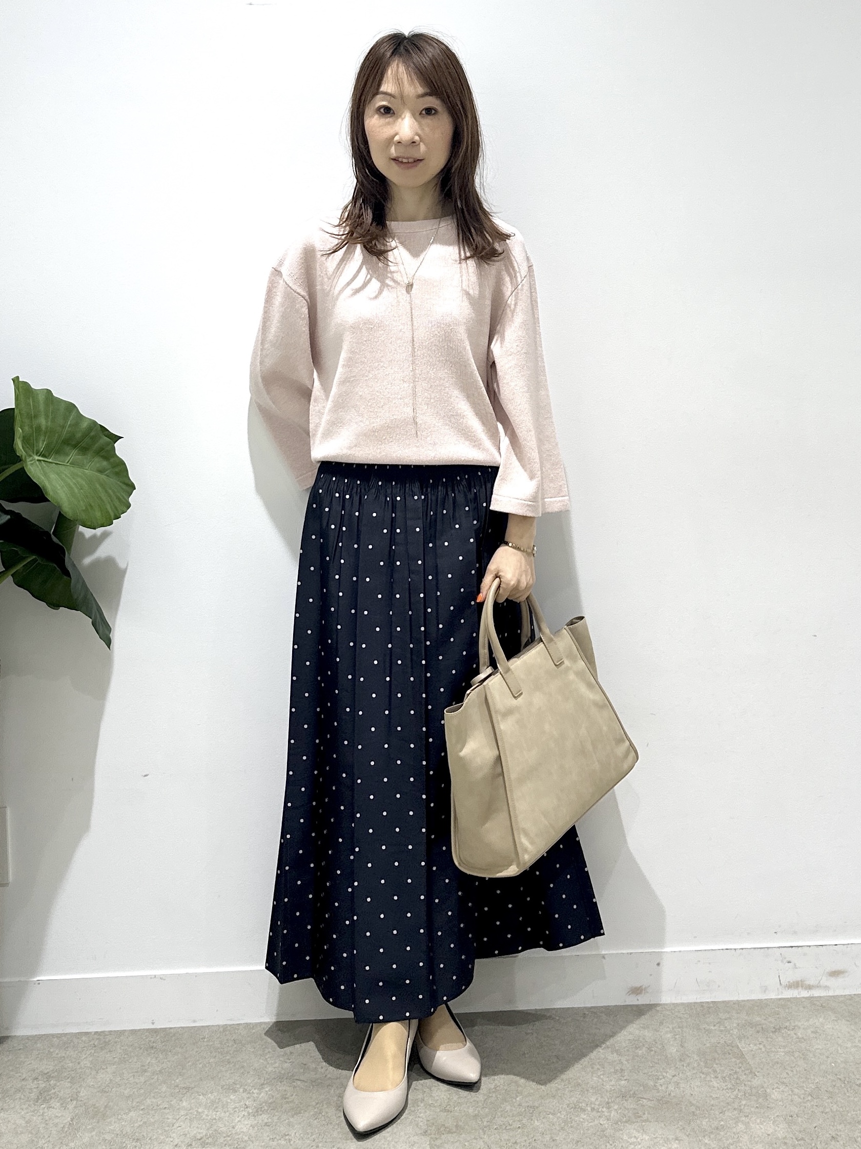 Miwaさんの「UNTITLED｜【ステンレス】チェーンラリエット」を使ったコーディネート