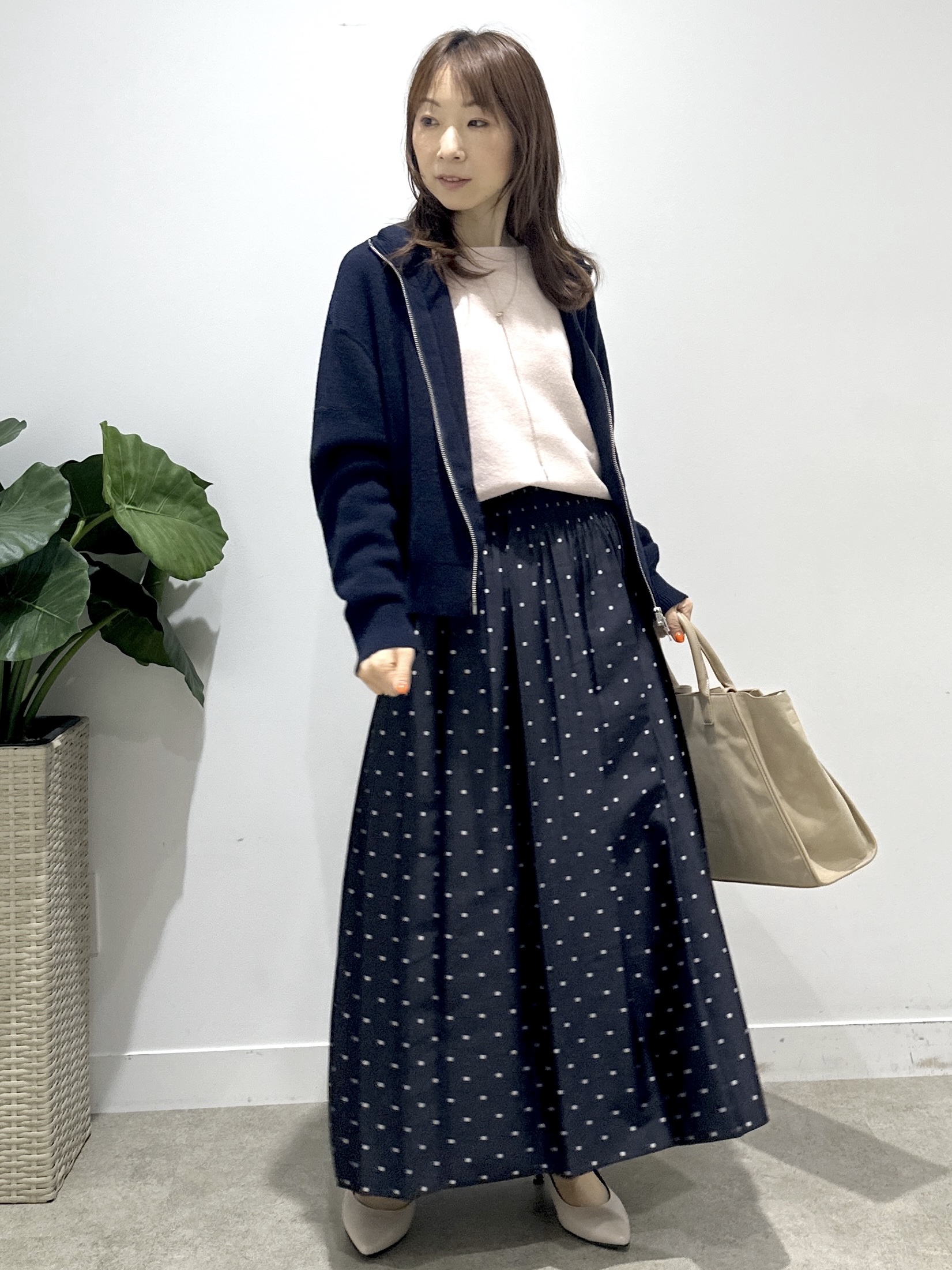 Miwaさんの「UNTITLED｜【ステンレス】チェーンラリエット」を使ったコーディネート