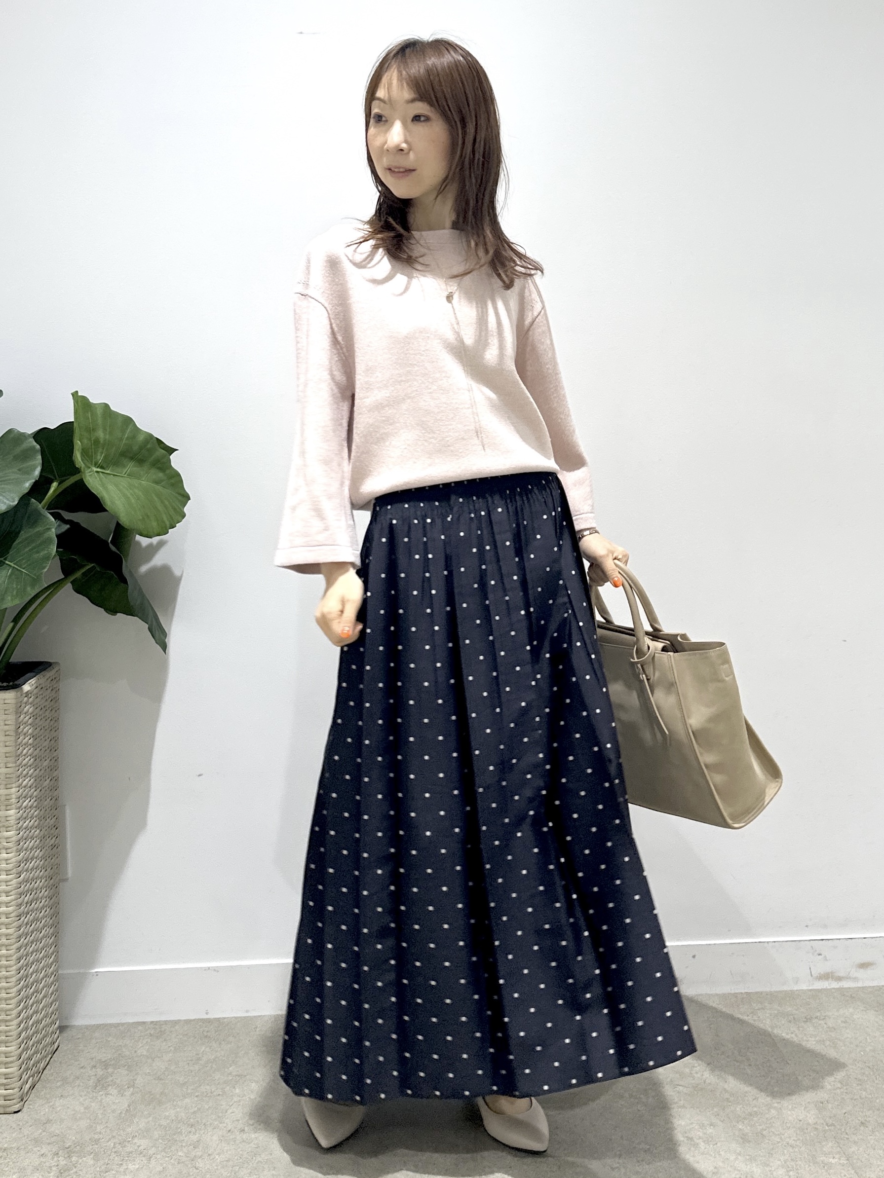 Miwaさんの「UNTITLED｜【ステンレス】チェーンラリエット」を使ったコーディネート