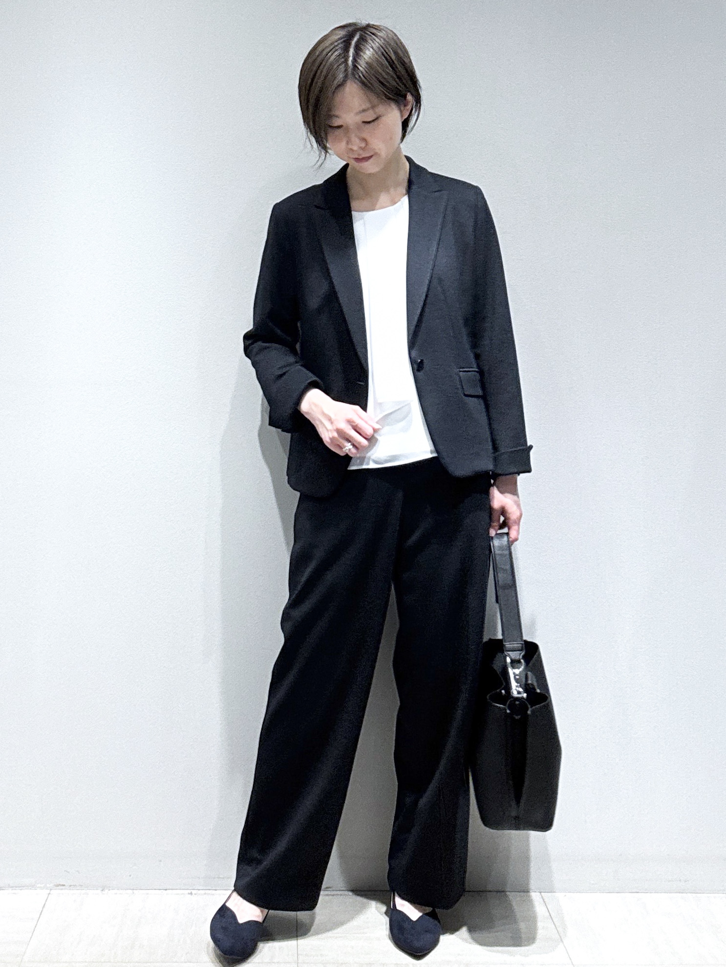 まちこさんの「Reflect｜【SS-4Lサイズ／セットアップ可】匠ジャケット／ベーシックテーラード」を使ったコーディネート