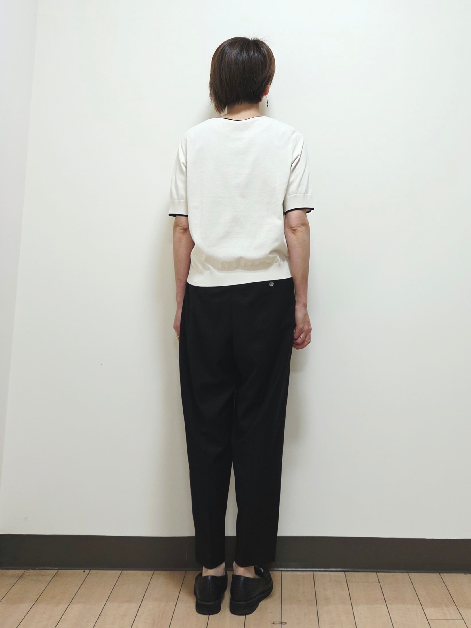 yuuさんの「Reflect｜【通勤◎】ダブルブレストデザインテーラードジャケット」を使ったコーディネート