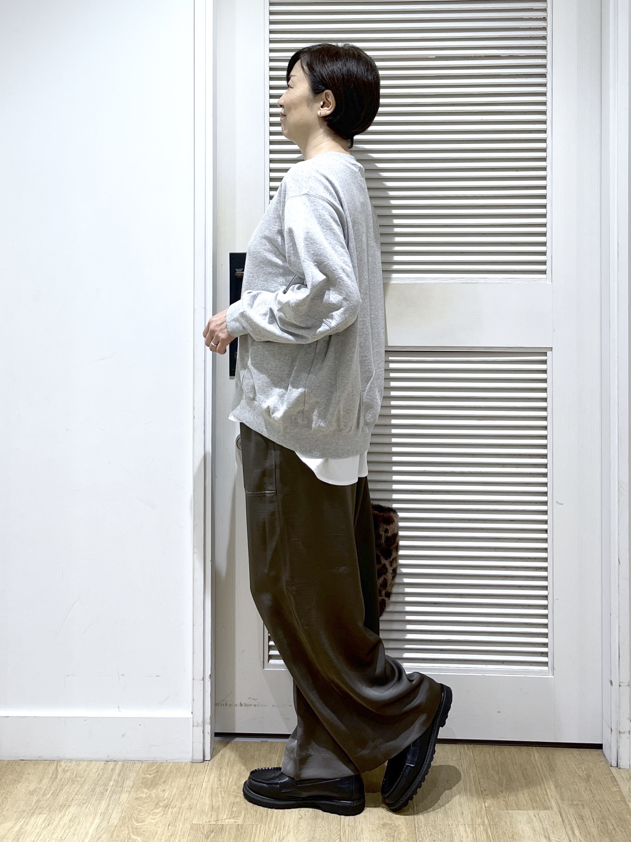 Miyazakiさんの「Dessin｜【洗える】ジョーゼットノースリーブ」を使ったコーディネート