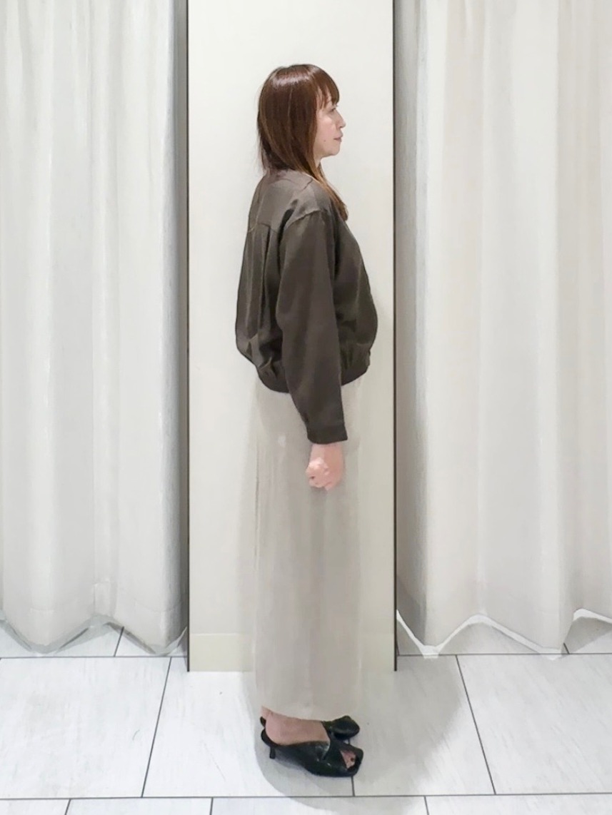 ʏᴜᴋɪᴋᴏさんの「UNTITLED｜【セットアップ可/秋羽織り】メランジツイルシャツ」を使ったコーディネート