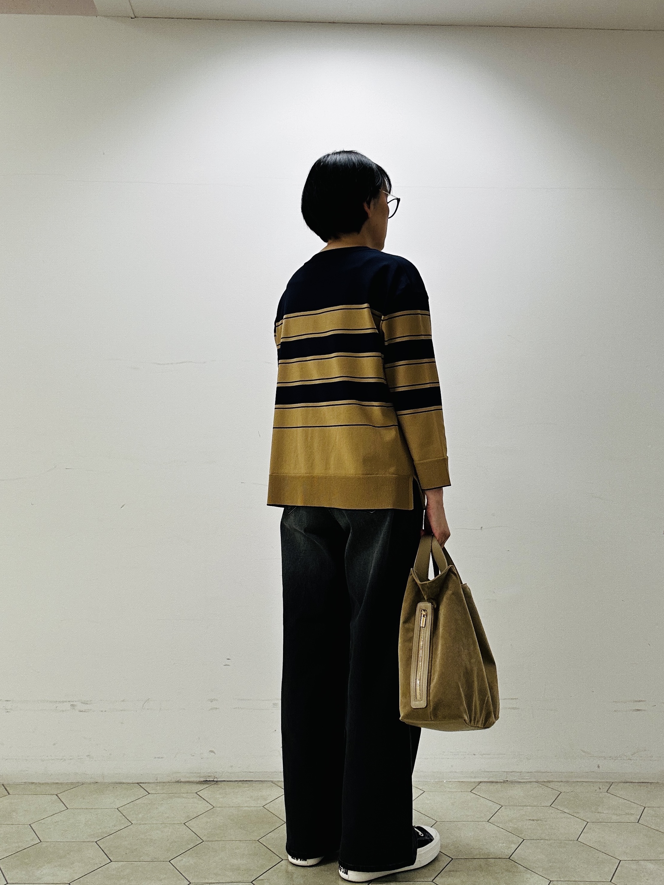 naoさんの「UNTITLED｜【セットアップ可/秋羽織り】スエードライクシャツ」を使ったコーディネート