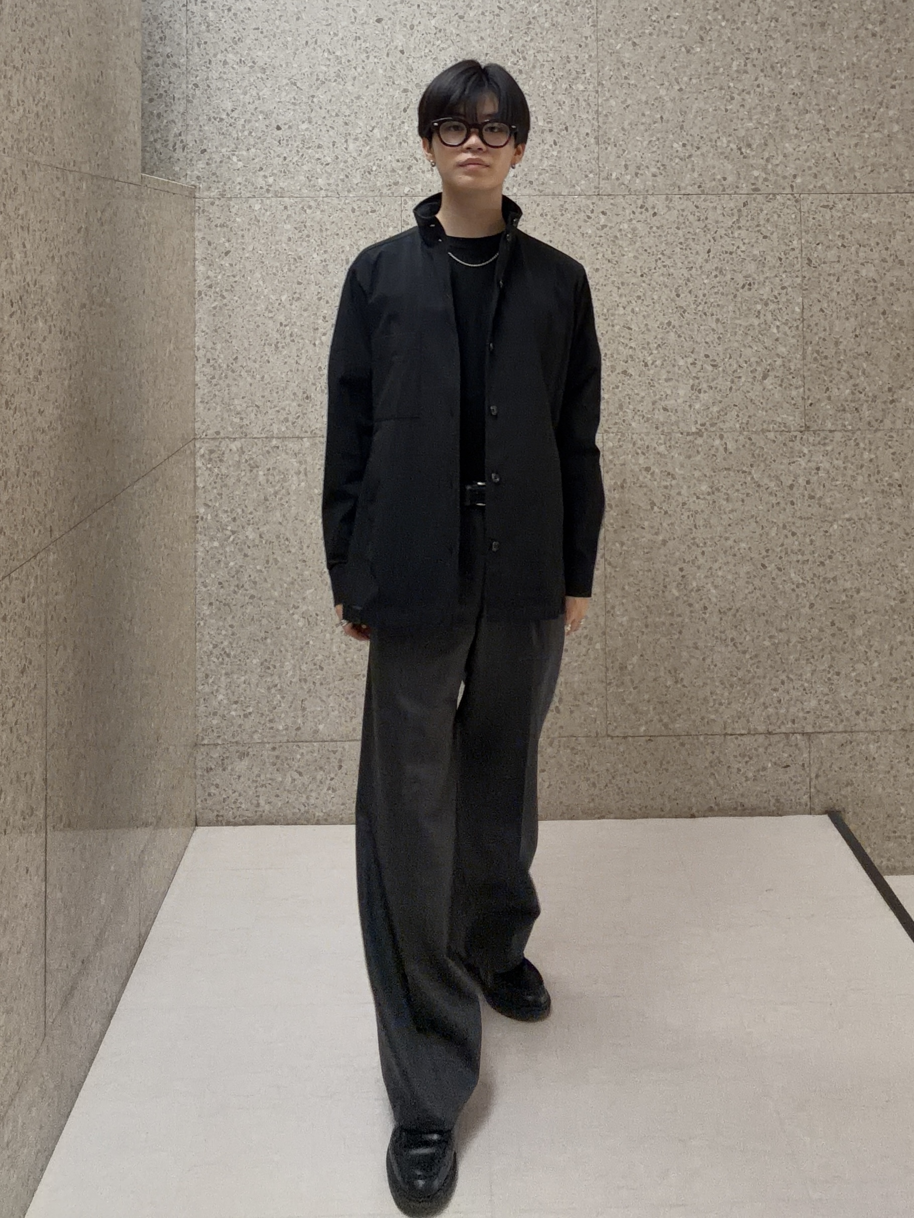 キムラさんの「TAKEO KIKUCHI｜3Dナイロンストレッチ　スタンドカラーブルゾン」を使ったコーディネート