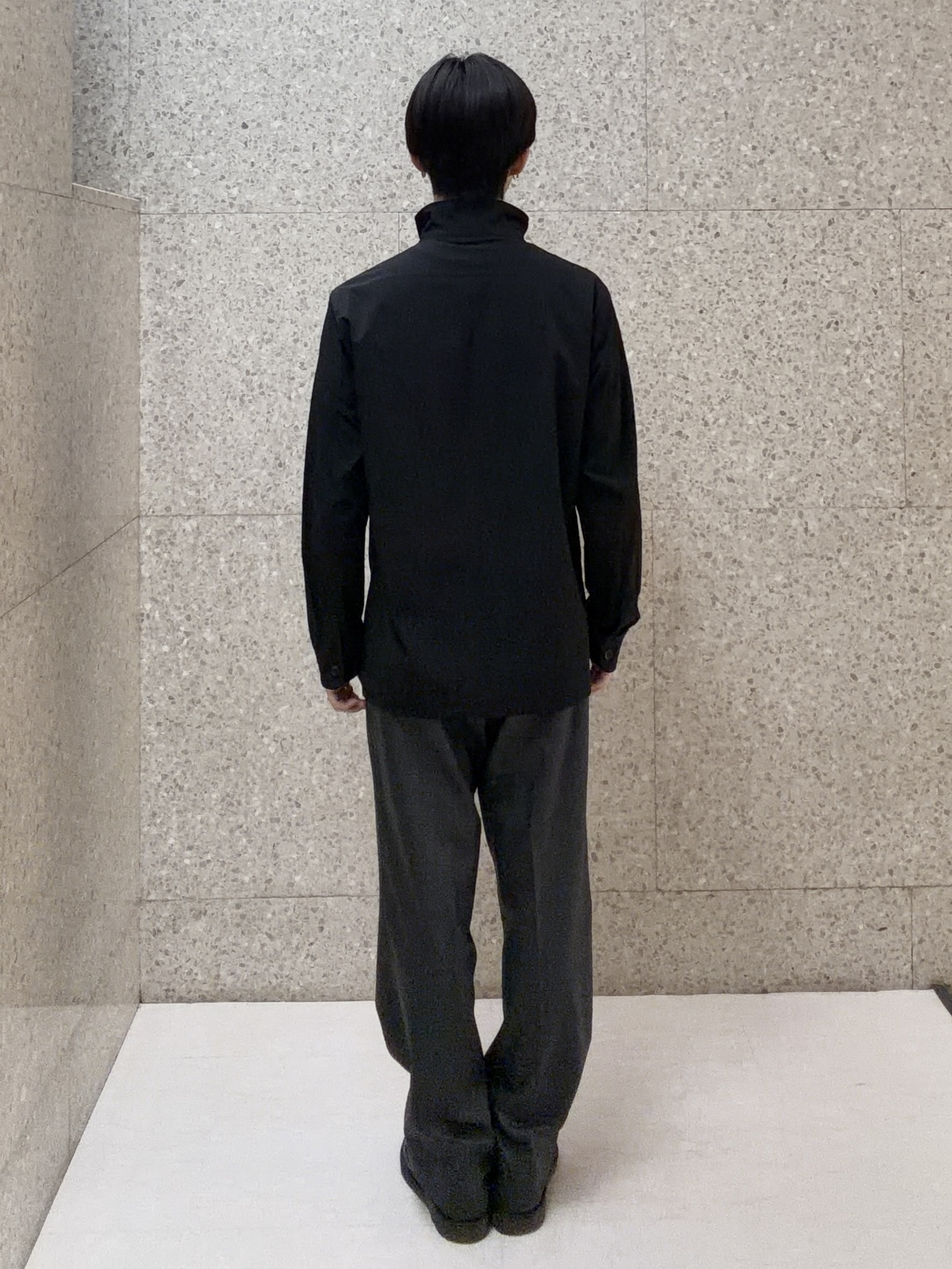 キムラさんの「TAKEO KIKUCHI｜3Dナイロンストレッチ　スタンドカラーブルゾン」を使ったコーディネート