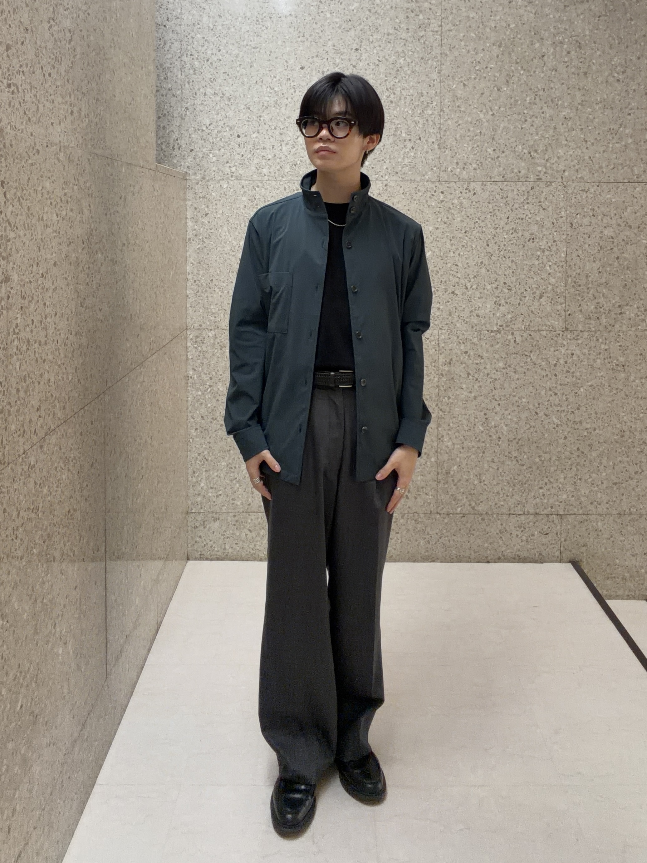 キムラさんの「TAKEO KIKUCHI｜3Dナイロンストレッチ　スタンドカラーブルゾン」を使ったコーディネート