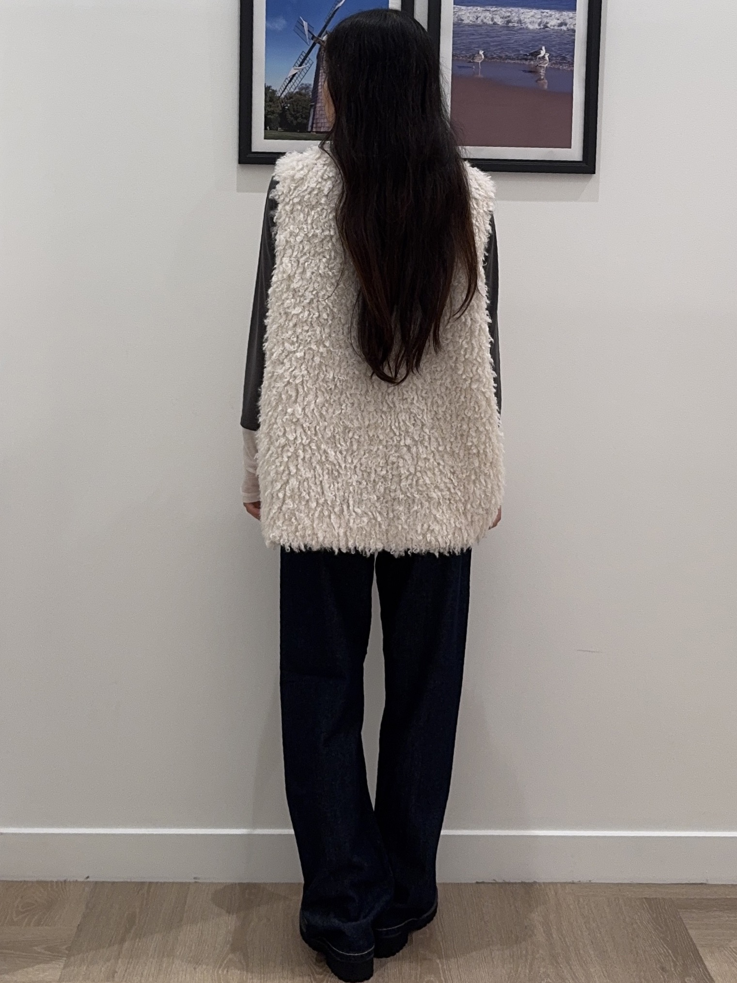 NOZOMIさんの「Dessin｜【調温機能】シアーリブプルオーバー」を使ったコーディネート