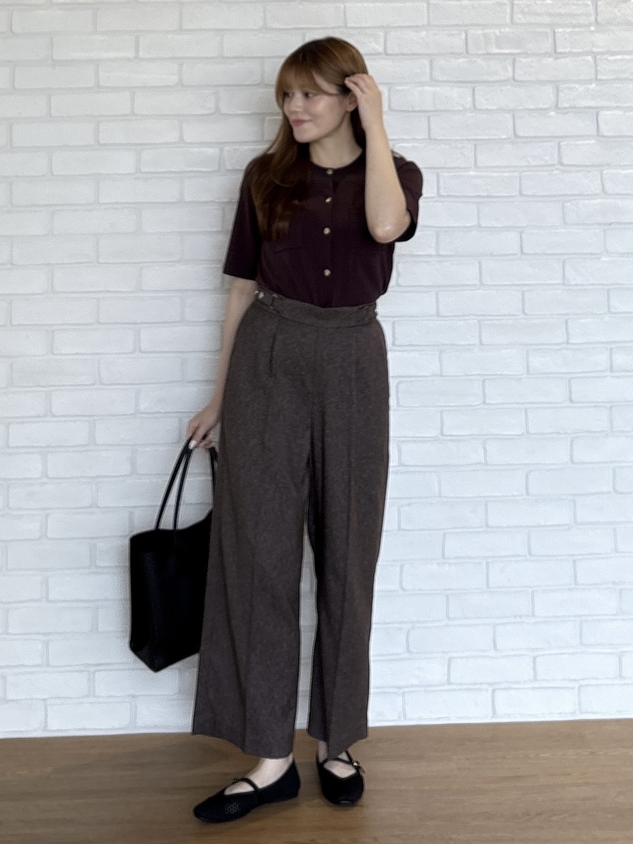 sayaさんの「grove｜【ひんやり・UV・洗濯機◎】上品コットン混カーディガン」を使ったコーディネート