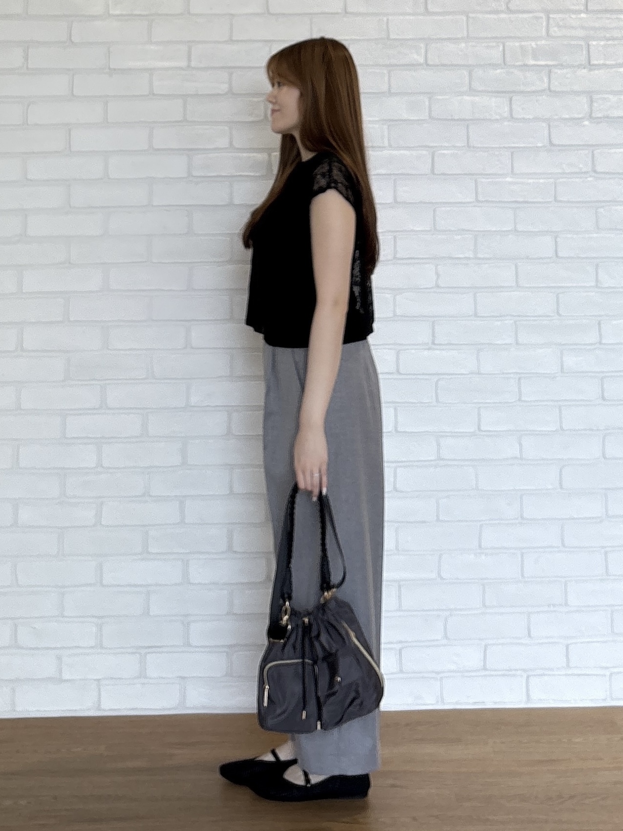 sayaさんの「grove｜【肩回りカバー】一枚で叶う、レイヤードニット」を使ったコーディネート
