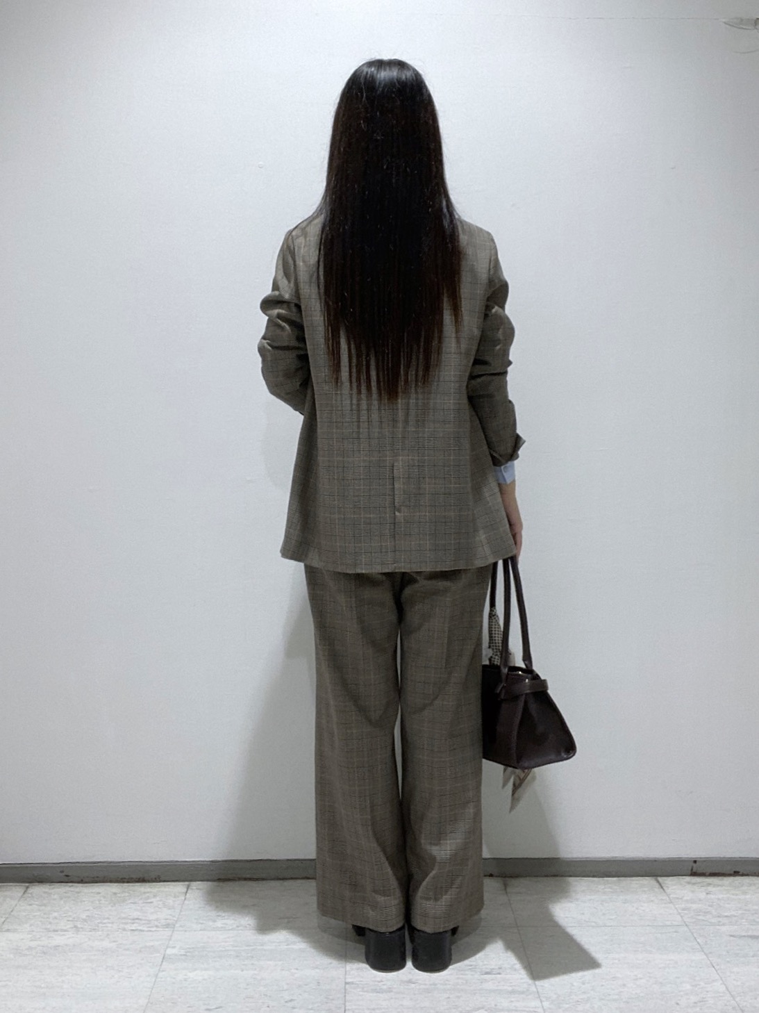 meiさんの「INDIVI｜【ストレッチ◎】取外し可ボウタイシャツ」を使ったコーディネート