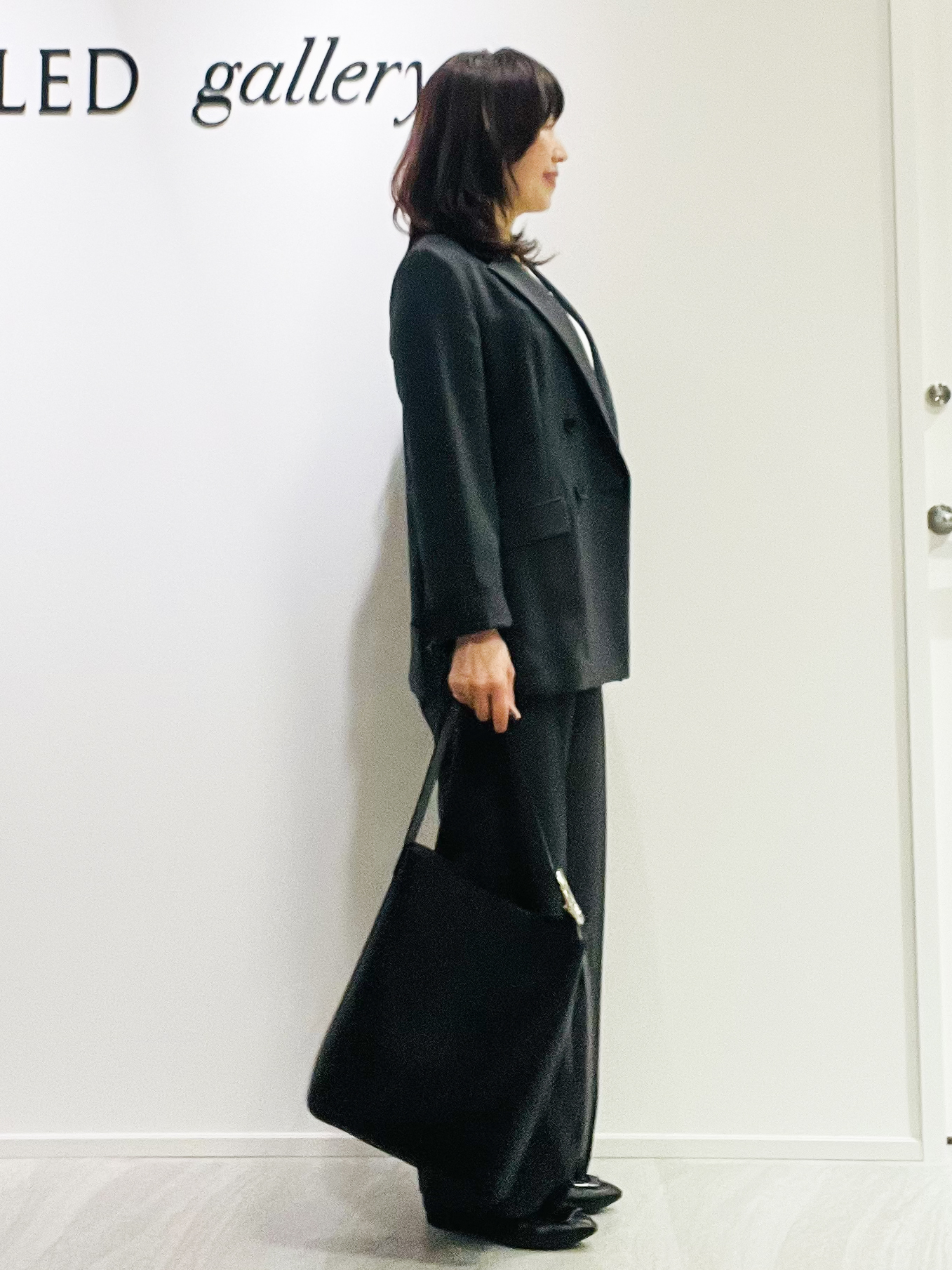 めいさんの「UNTITLED｜【新色追加/セットアップ可】エアリー ダブルブレストジャケット」を使ったコーディネート