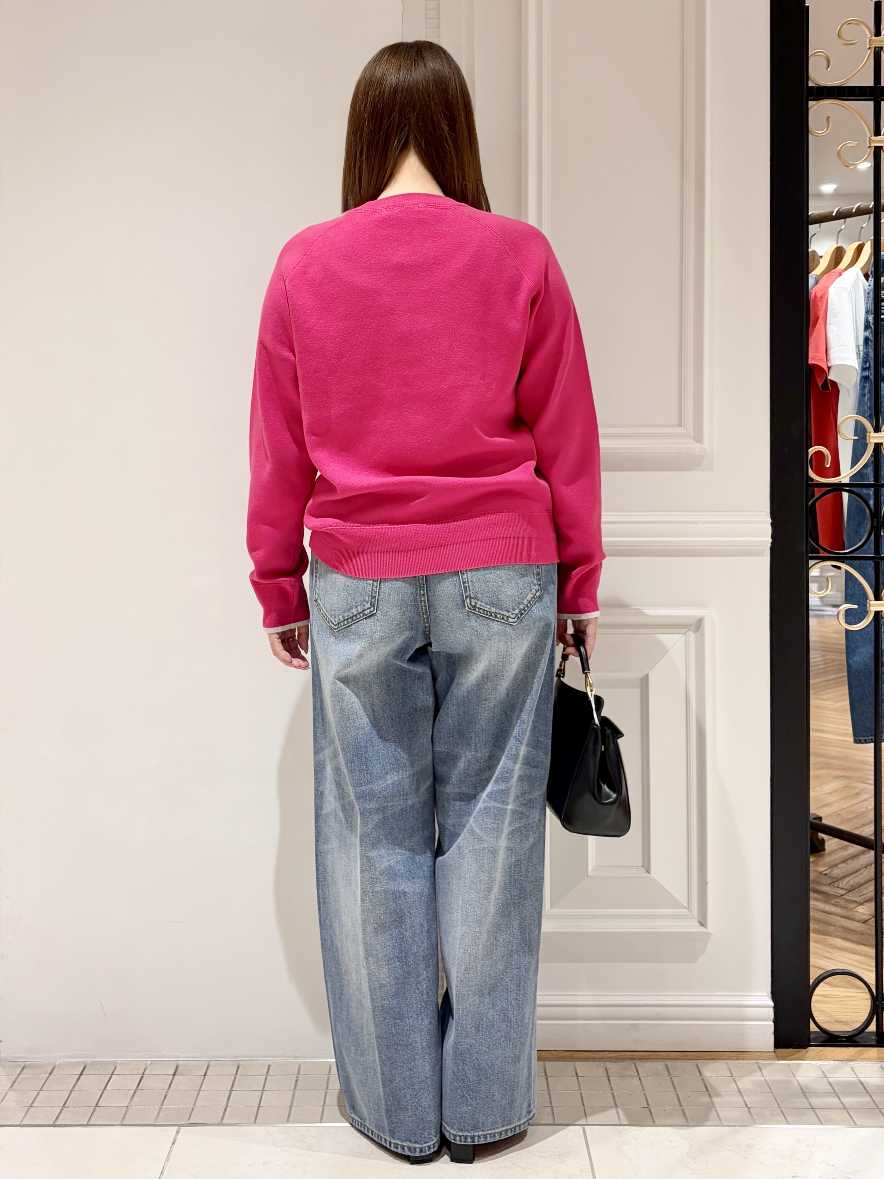 minowaさんの「DRESSTERIOR｜【6色展開/ウォッシャブル】コットンカシミヤニット」を使ったコーディネート