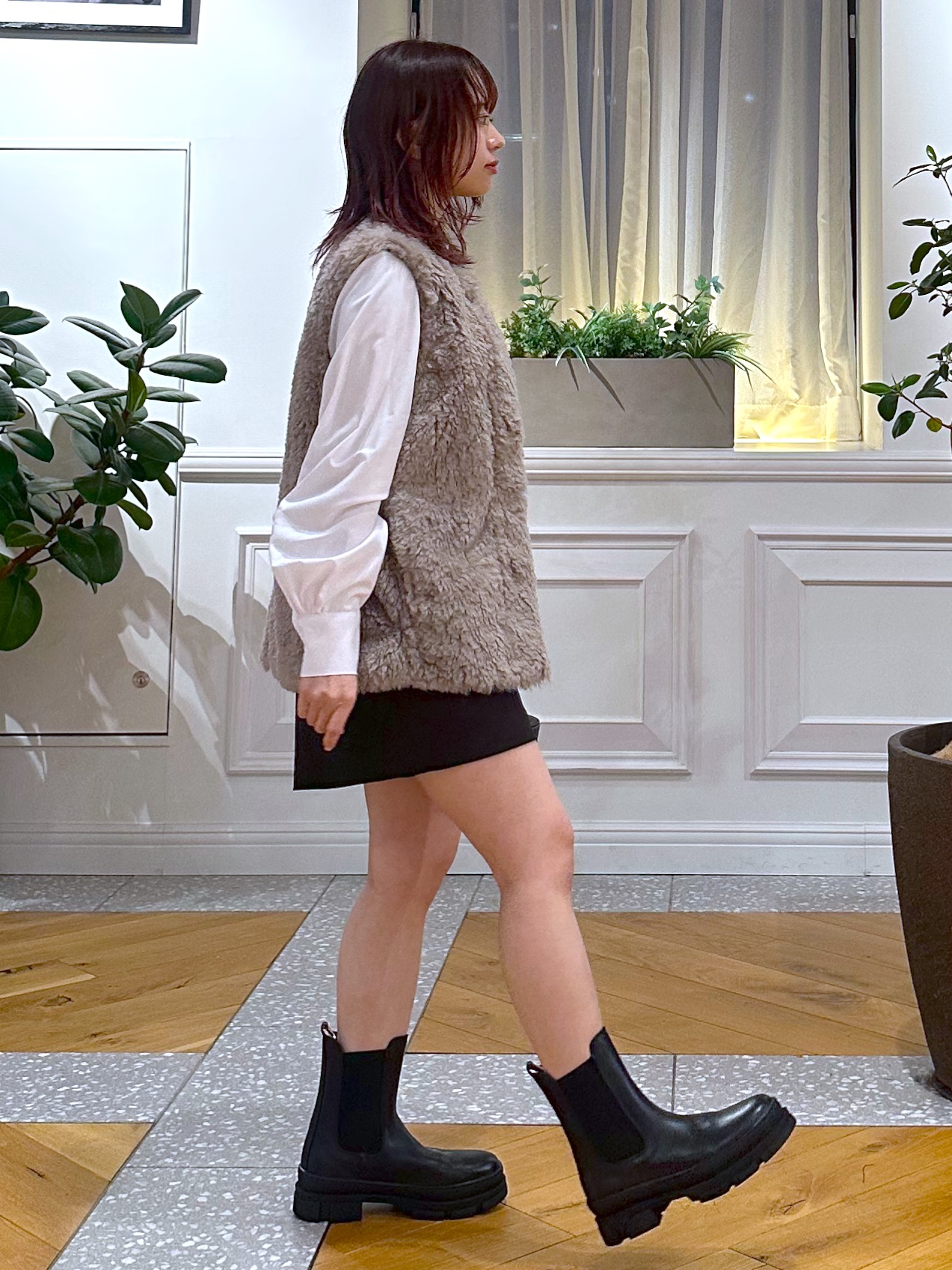 なべこさんの「DRESSTERIOR｜エコファージレ」を使ったコーディネート