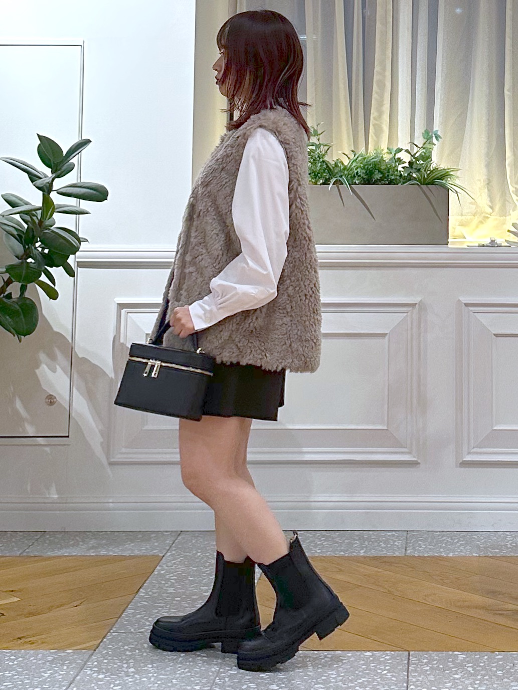 なべこさんの「DRESSTERIOR｜エコファージレ」を使ったコーディネート
