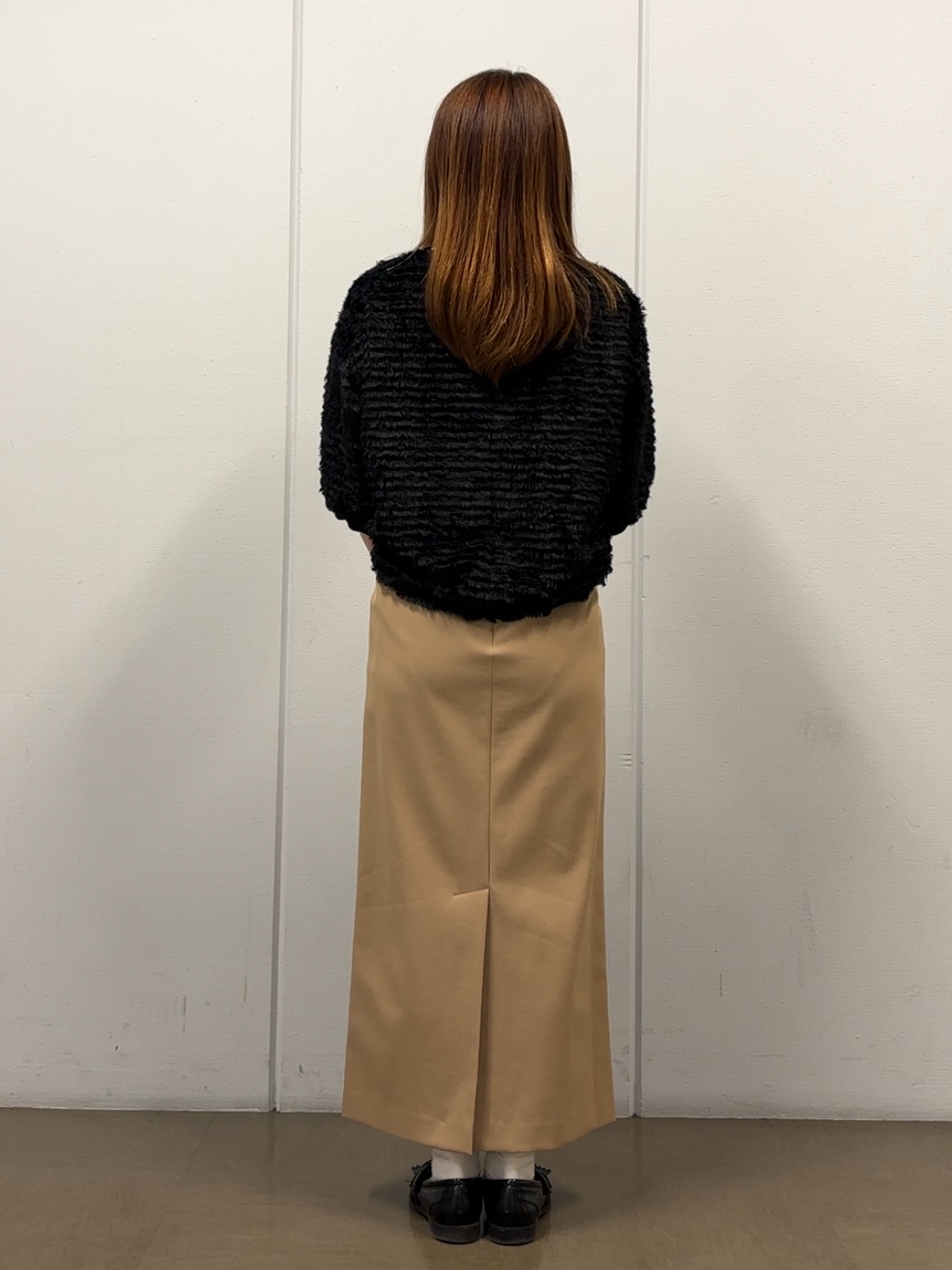 SaKiさんの「UNTITLED｜【秋映え/体型カバー】フェザージャガードプルオーバー」を使ったコーディネート