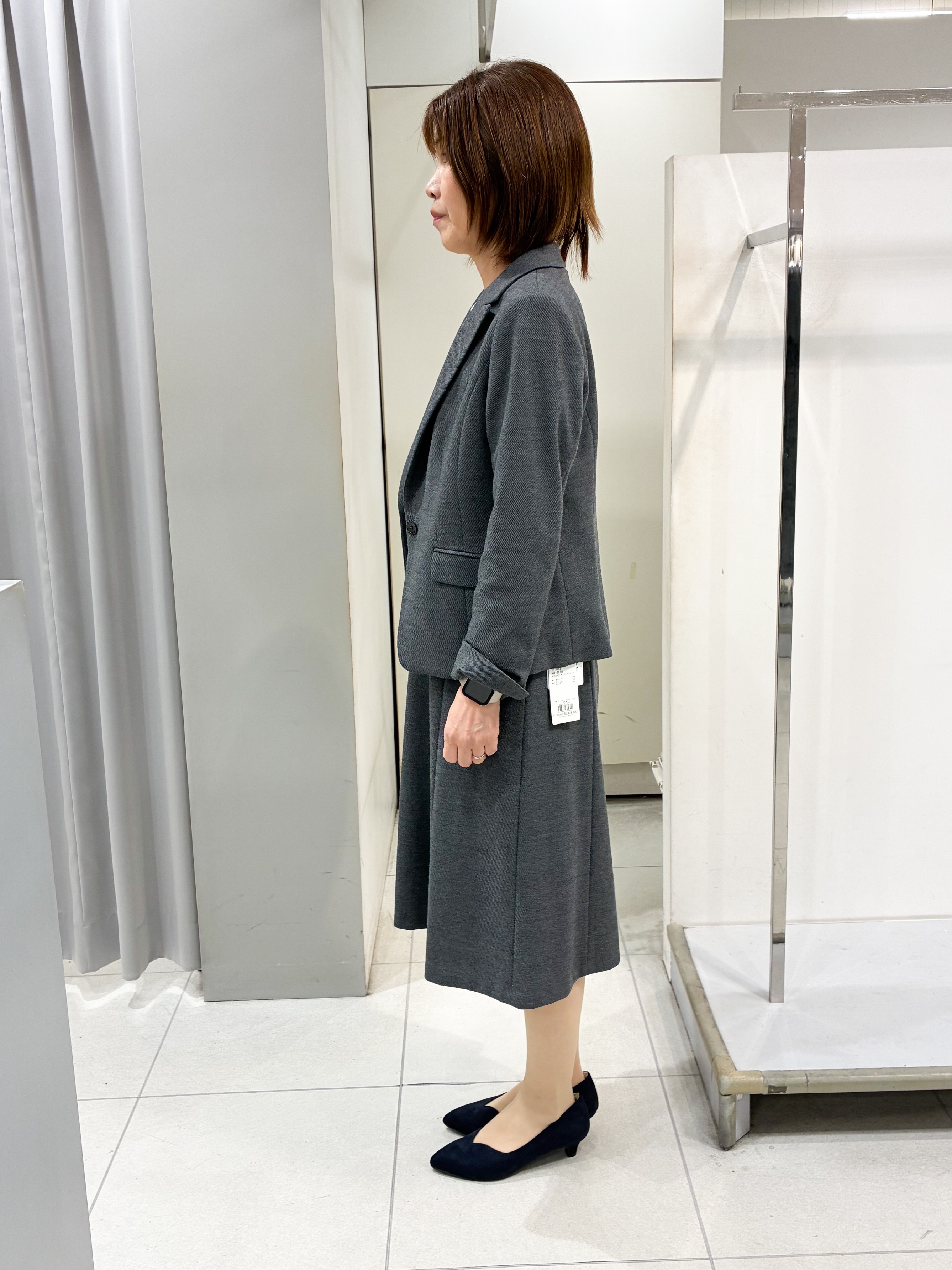 たみちゃんさんの「Reflect｜【SS-4Lサイズ／セットアップ可】匠ジャケット／ベーシックテーラード」を使ったコーディネート