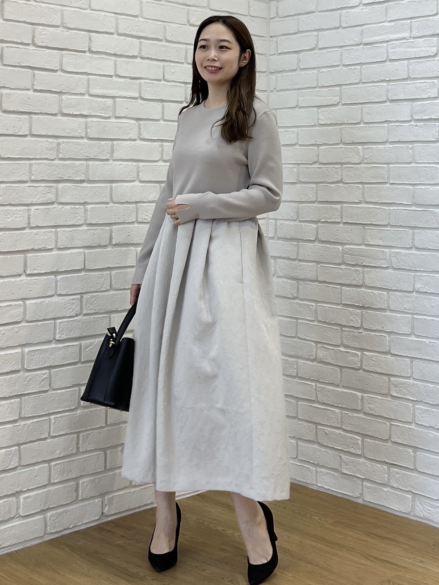 Saekoさんの「UNTITLED｜【追加/新色】エアリーワンハンドルバッグ」を使ったコーディネート