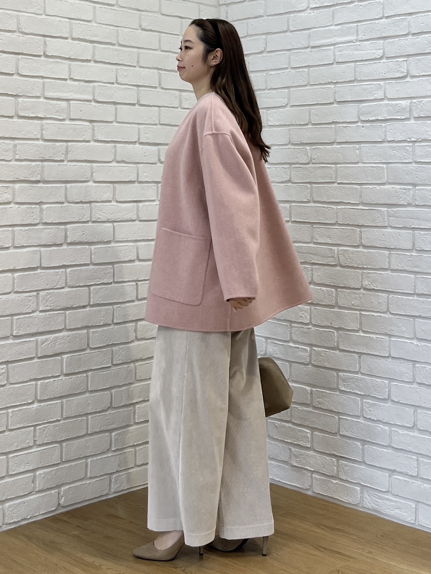 Saekoさんの「UNTITLED｜スプリットレザーボストン」を使ったコーディネート