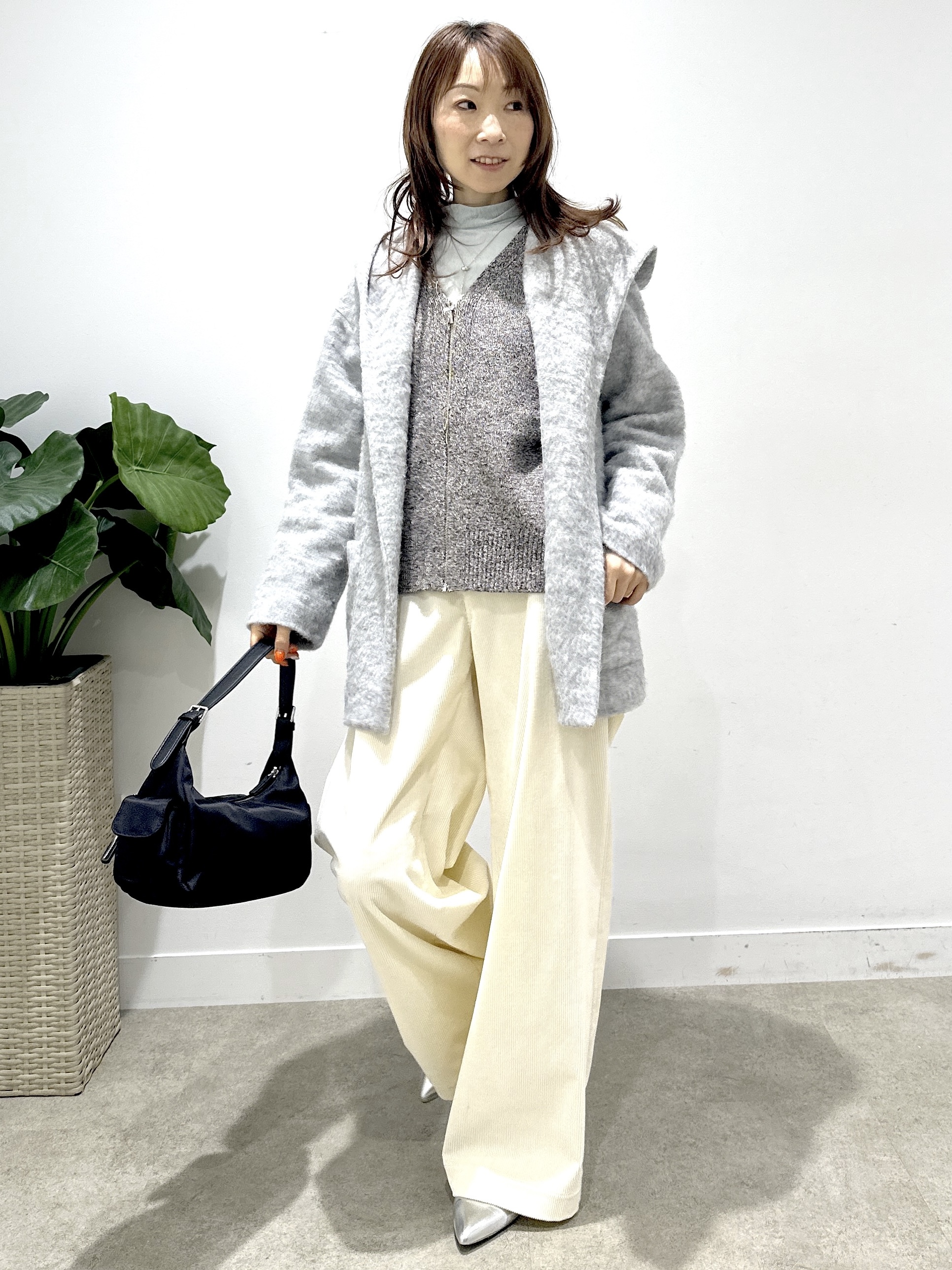 Miwaさんの「UNTITLED｜【ステンレス】チェーンラリエット」を使ったコーディネート