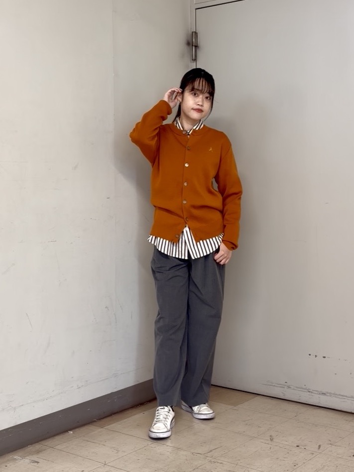 かわぴーさんの「TAKEO KIKUCHI｜【BOWLER HAT LABEL】日本製オルタネートストライプシャツ」を使ったコーディネート