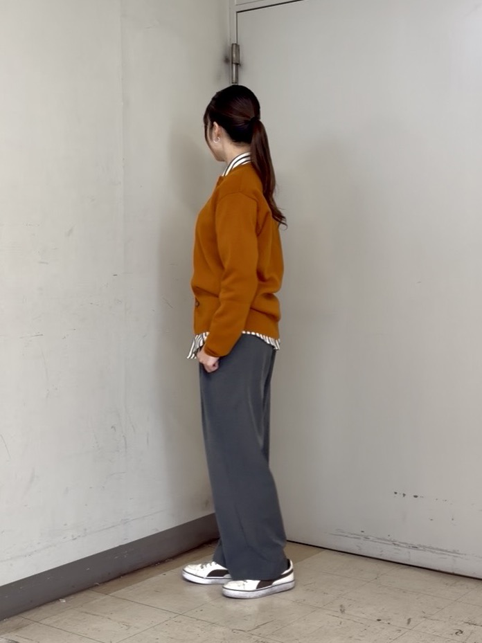 かわぴーさんの「TAKEO KIKUCHI｜【BOWLER HAT LABEL】日本製オルタネートストライプシャツ」を使ったコーディネート