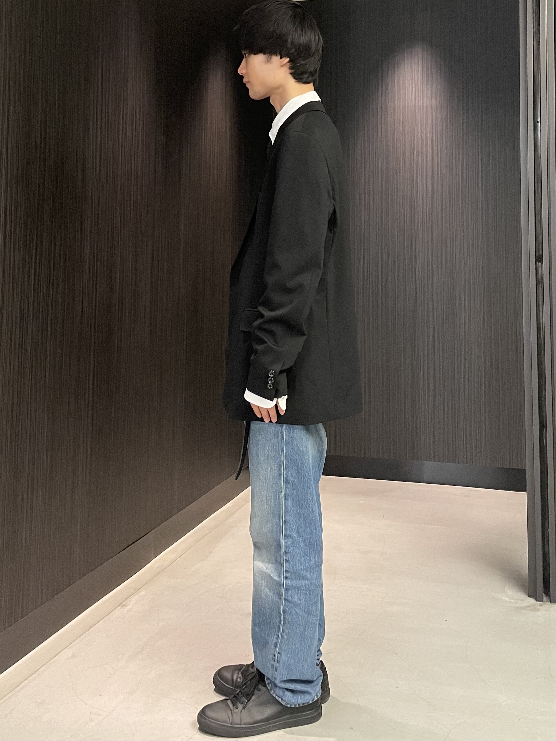 Okdさんの「TAKEO KIKUCHI｜【BOWLER HAT LABEL】CARREMANツイルジャージ　ジャケット」を使ったコーディネート