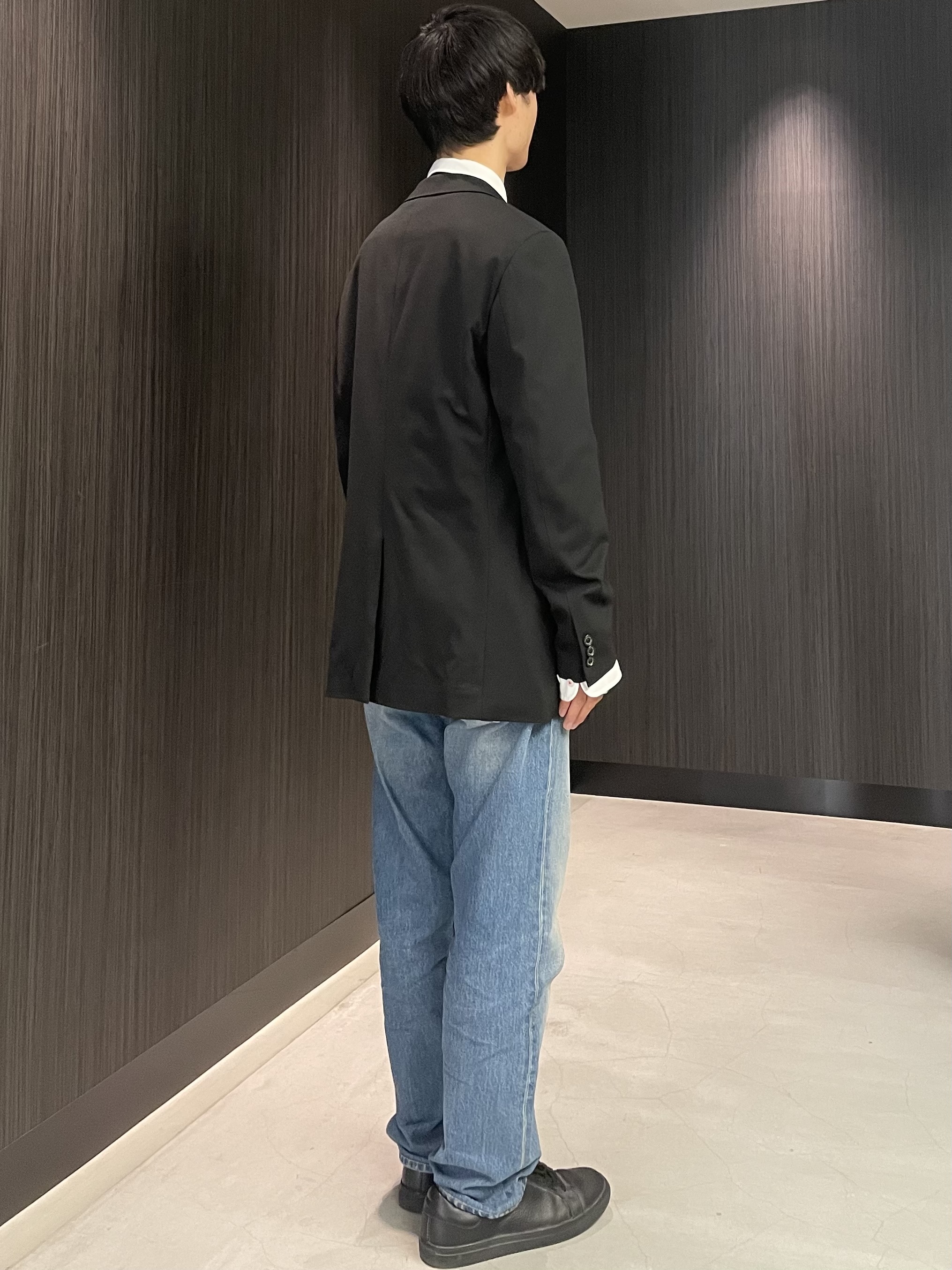 Okdさんの「TAKEO KIKUCHI｜【BOWLER HAT LABEL】CARREMANツイルジャージ　ジャケット」を使ったコーディネート