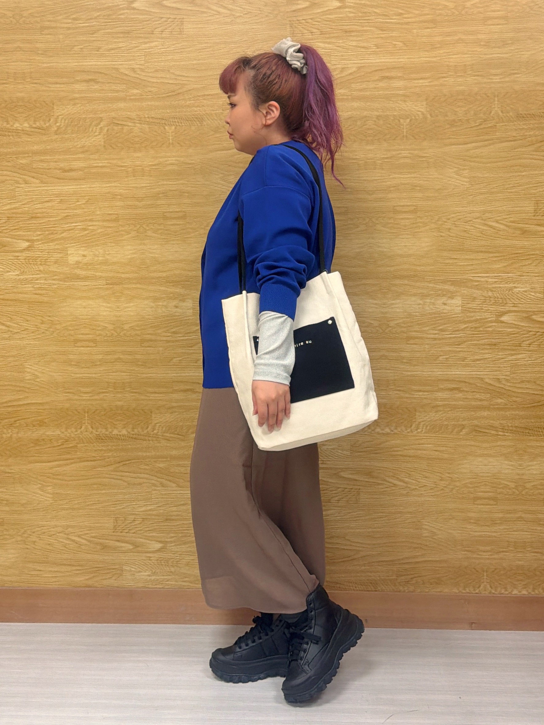 ぁむさんの「SHOO･LA･RUE｜【セットアップ可/洗濯機可】軽やかに羽織れる スポンディッシュ ニットカーディガン」を使ったコーディネート