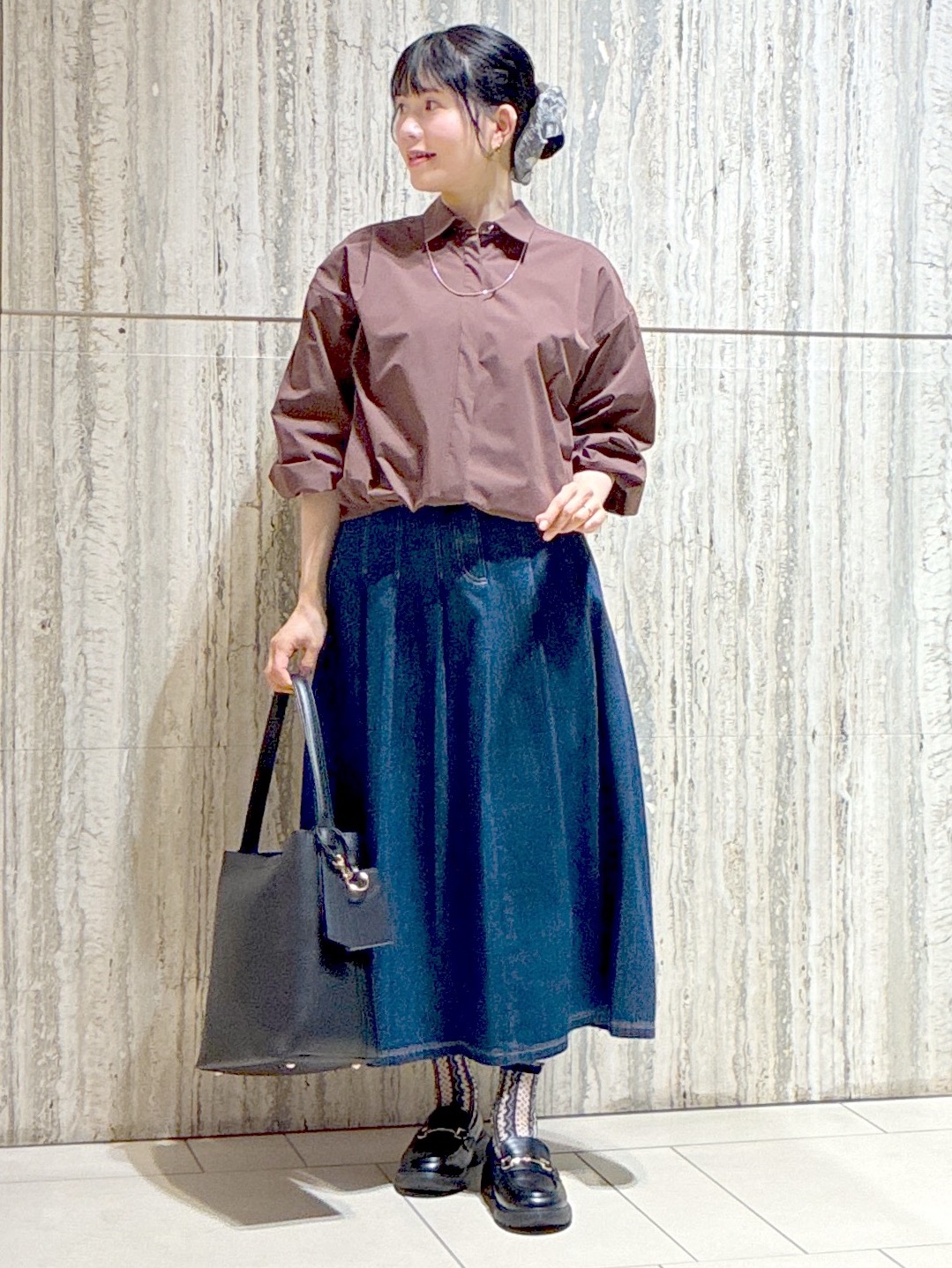  beni_gingerさんの「Reflect｜ショート丈シャツブルゾン」を使ったコーディネート