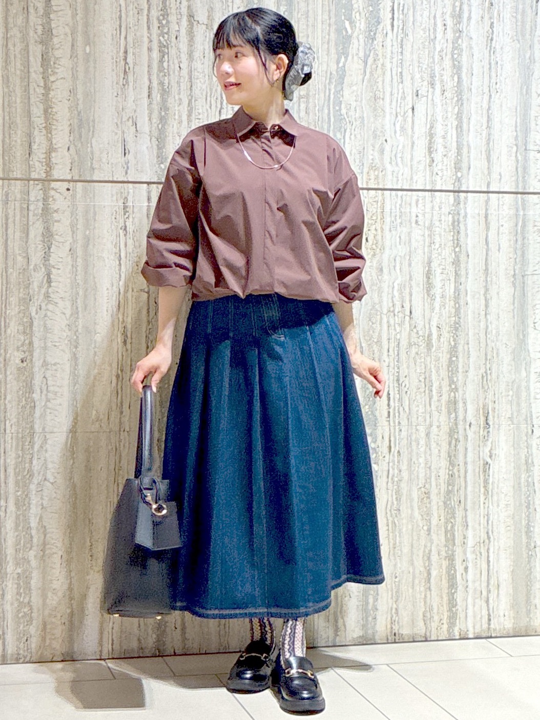  beni_gingerさんの「Reflect｜ショート丈シャツブルゾン」を使ったコーディネート