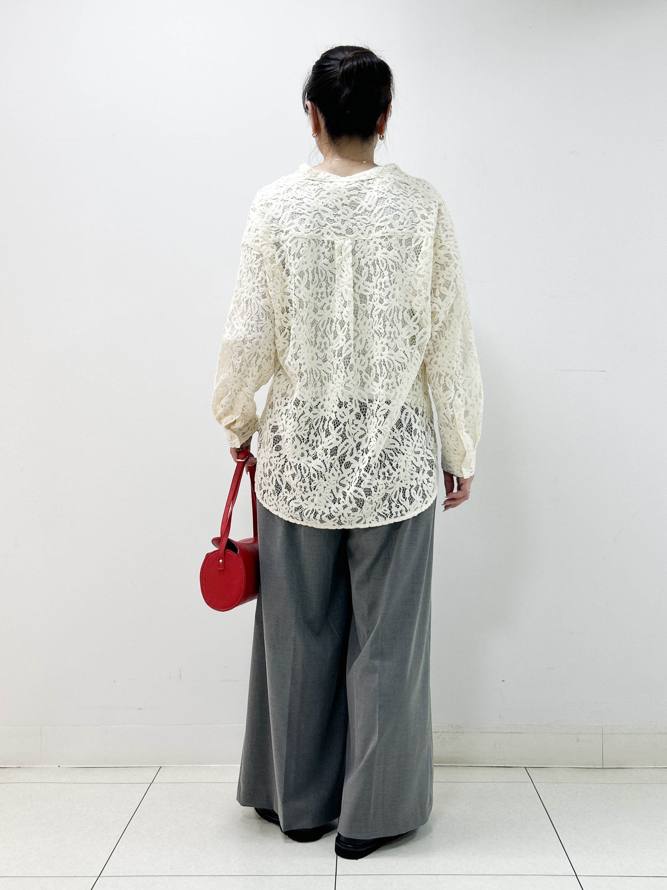 Kaiさんの「Dessin｜クルーネックシアーロングTシャツ」を使ったコーディネート