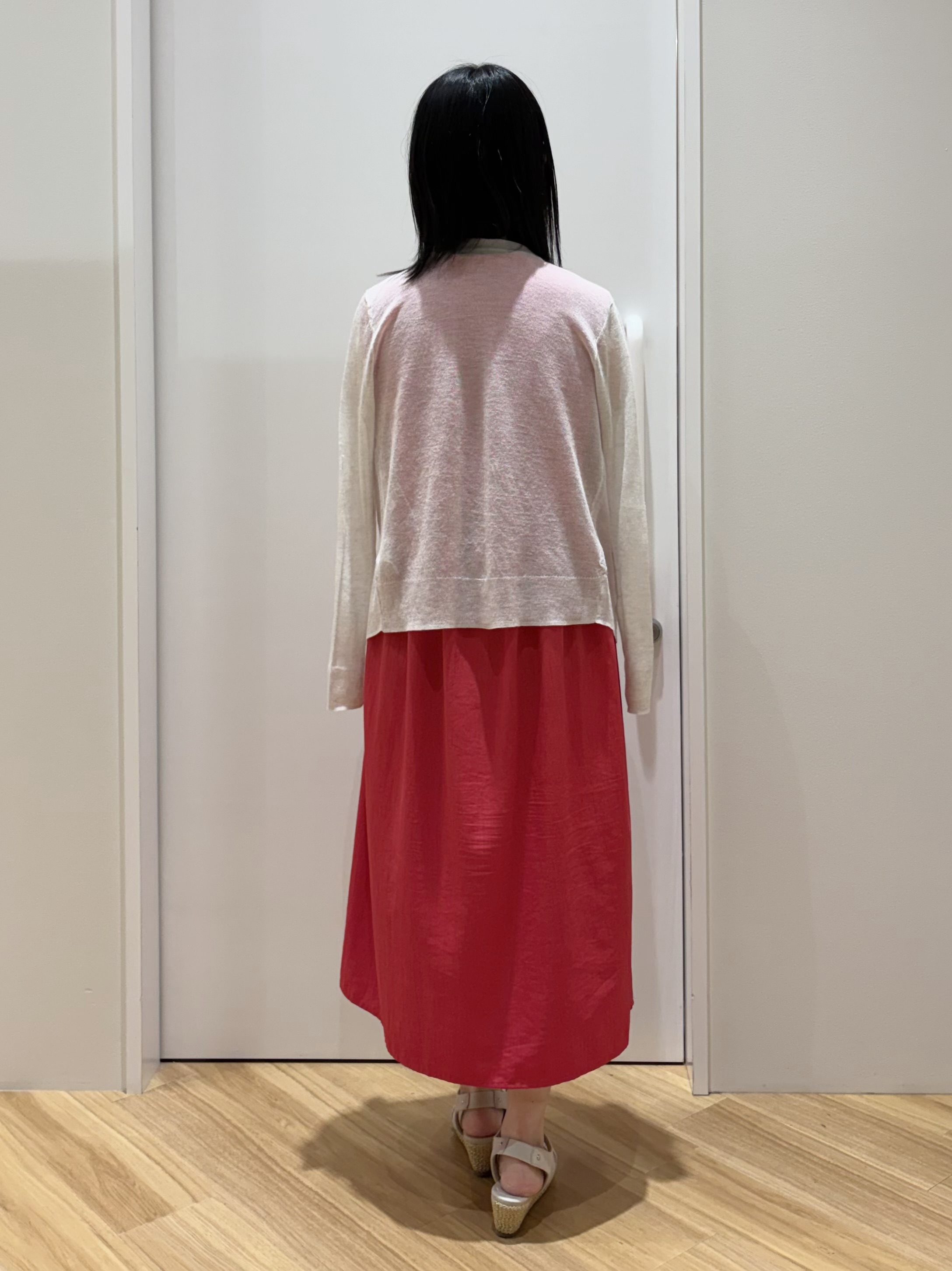 kanonさんの「grove｜高評価！【洗える/名品】大人の透け感、シアーカーディガン」を使ったコーディネート