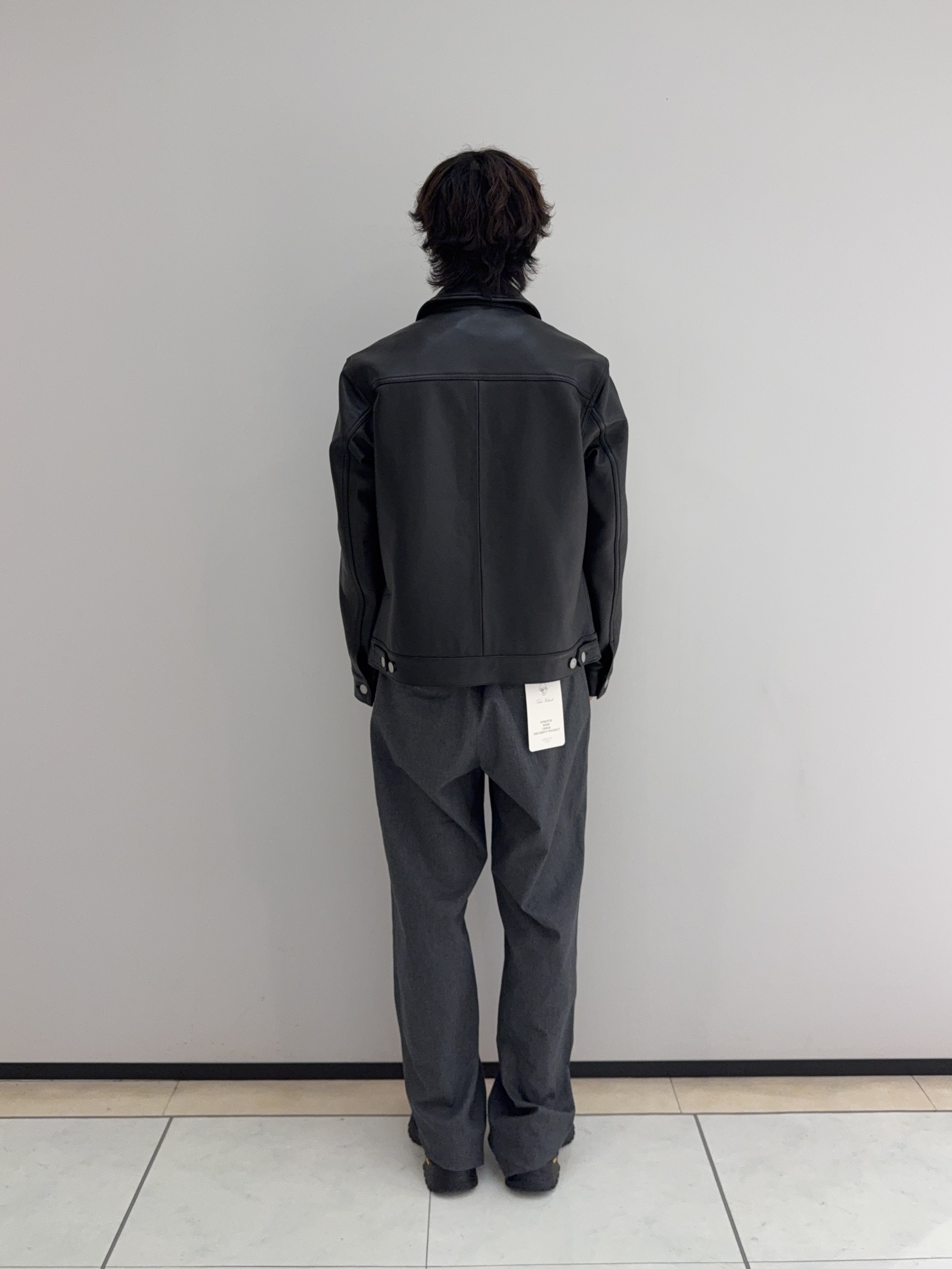 Neoさんの「TAKEO KIKUCHI｜【BOWLER HAT LABEL】シングルレザーライダースジャケット」を使ったコーディネート