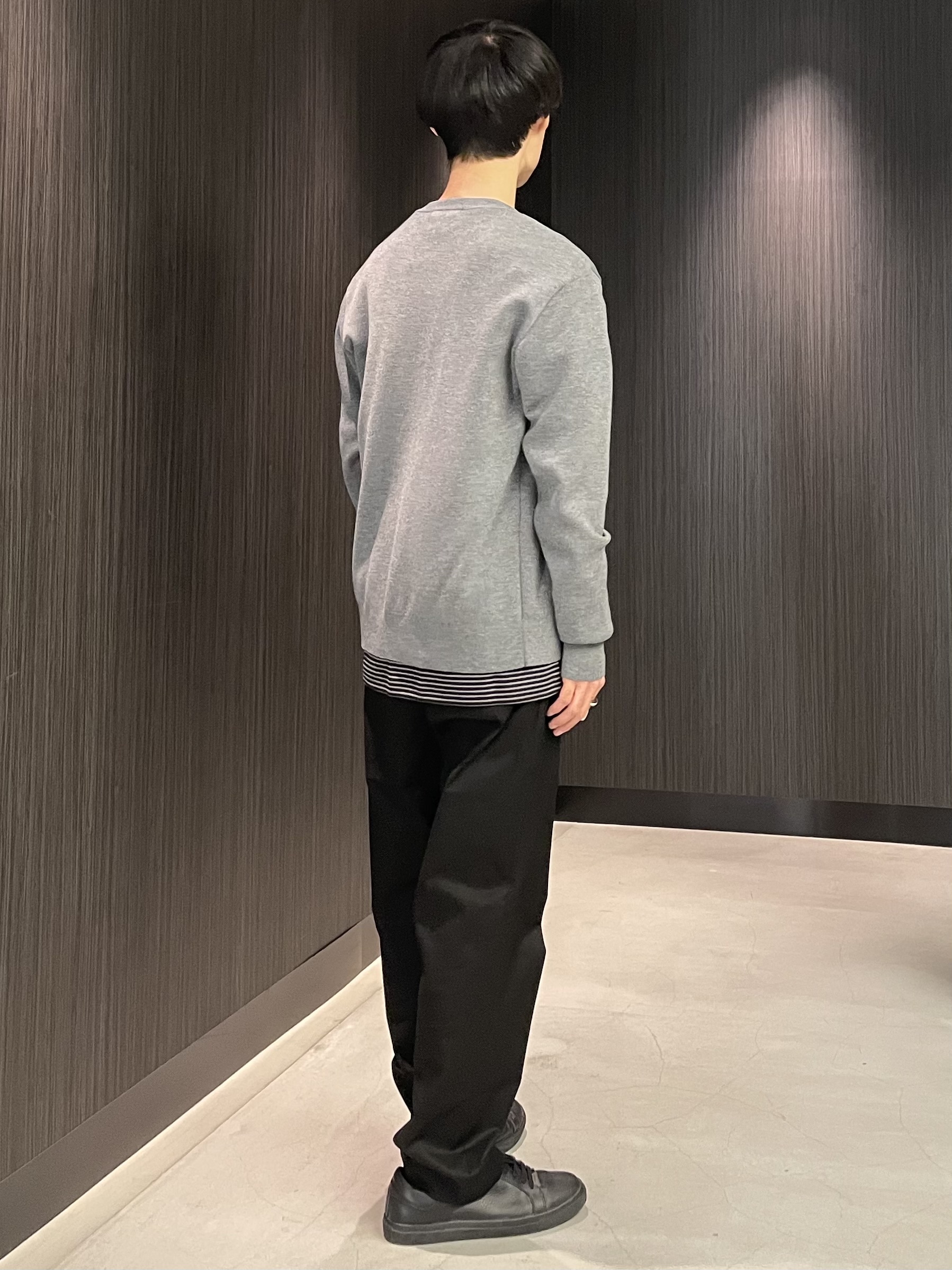 Okdさんの「TAKEO KIKUCHI｜【BOWLER HAT LABEL】日本製クルーネックカーディガン」を使ったコーディネート