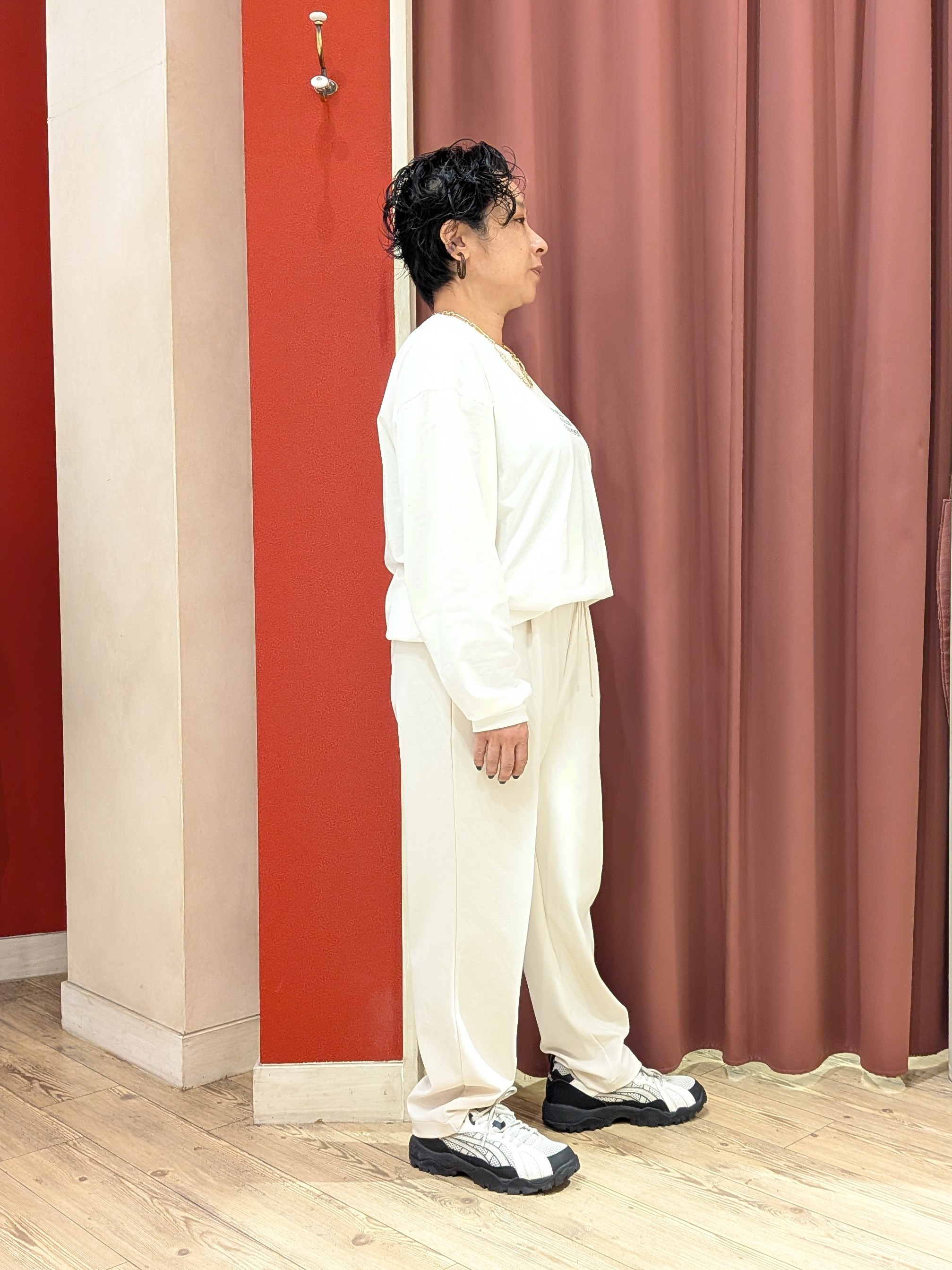 cameさんの「SHOO･LA･RUE｜【選べる4柄/体型カバー】ゆるっと着られる BIGロンT」を使ったコーディネート