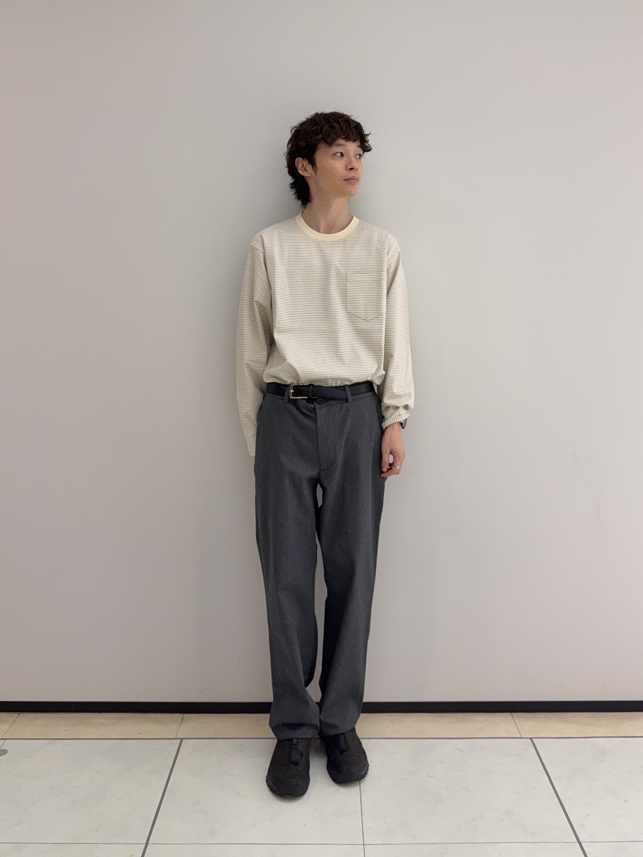 Neoさんの「TAKEO KIKUCHI｜【BOWLER HAT LABEL】シングルレザーライダースジャケット」を使ったコーディネート