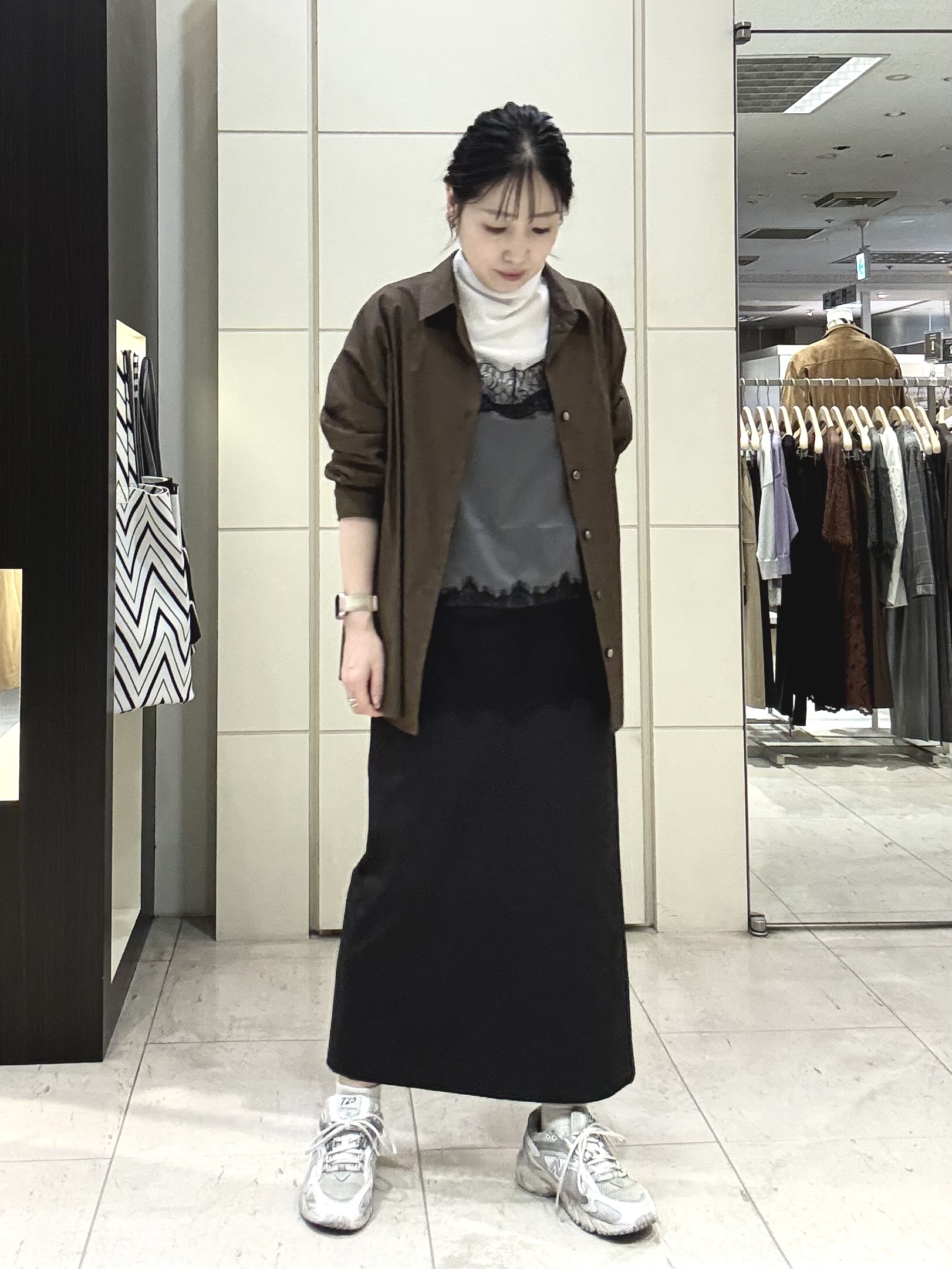mori.さんの「UNTITLED｜コットンドルマンシャツ」を使ったコーディネート