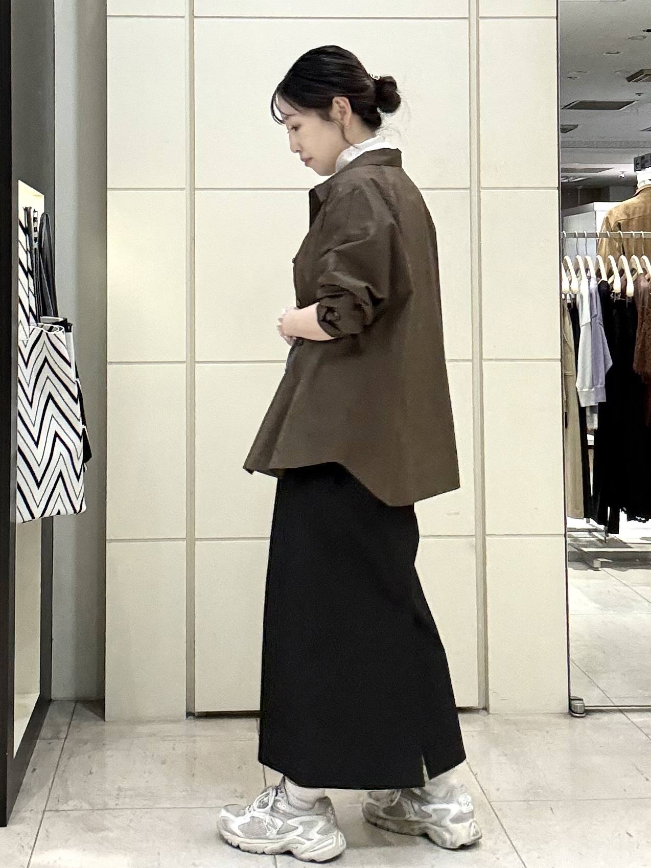 mori.さんの「UNTITLED｜コットンドルマンシャツ」を使ったコーディネート