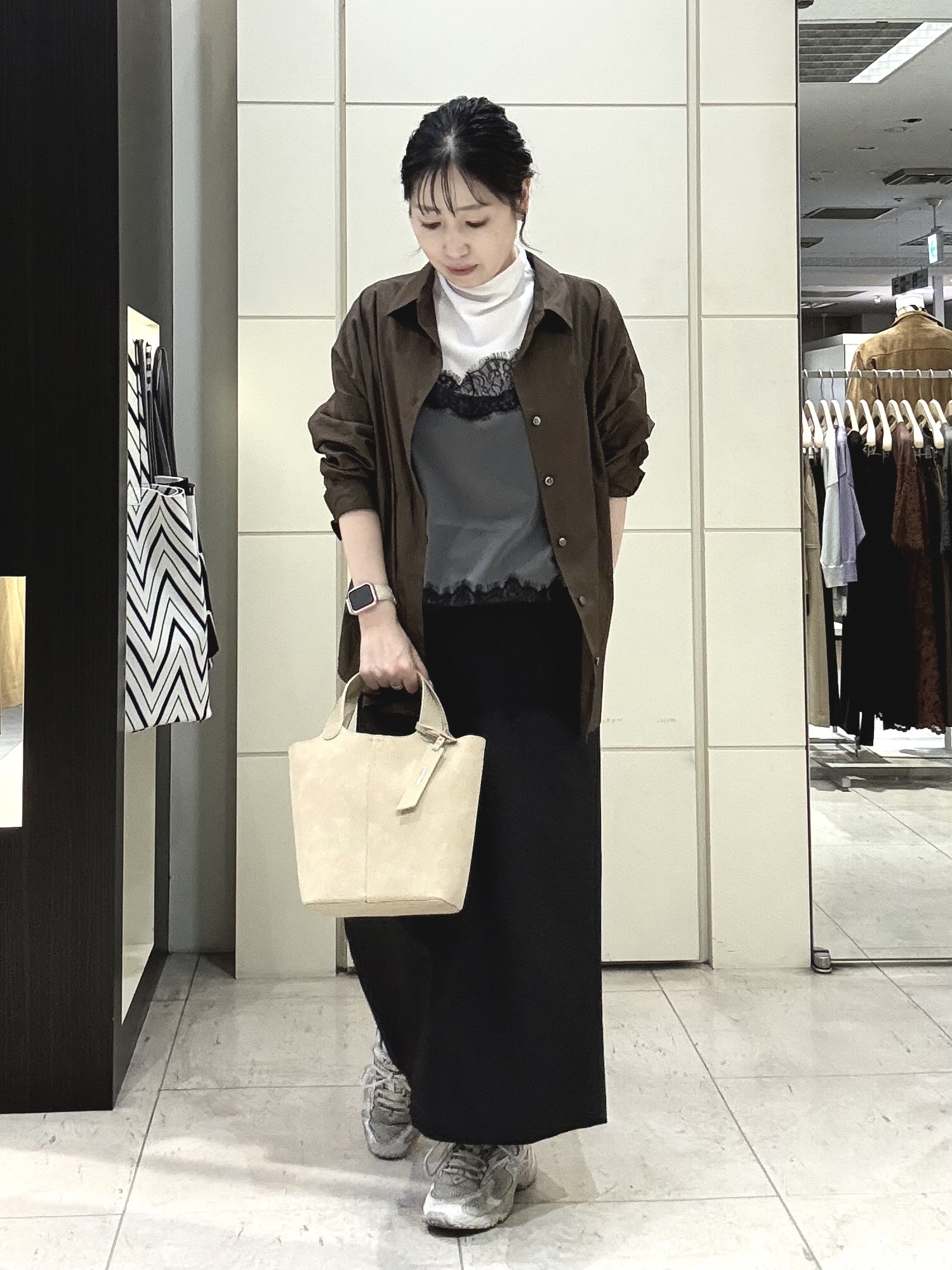 mori.さんの「UNTITLED｜コットンドルマンシャツ」を使ったコーディネート
