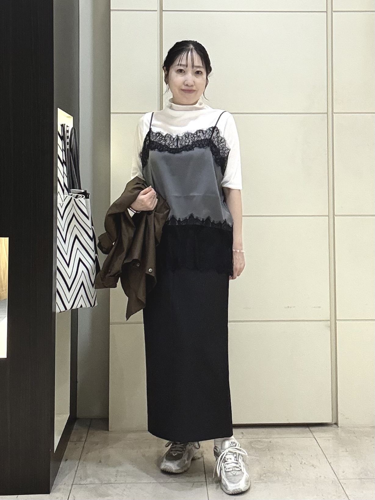 mori.さんの「UNTITLED｜コットンドルマンシャツ」を使ったコーディネート
